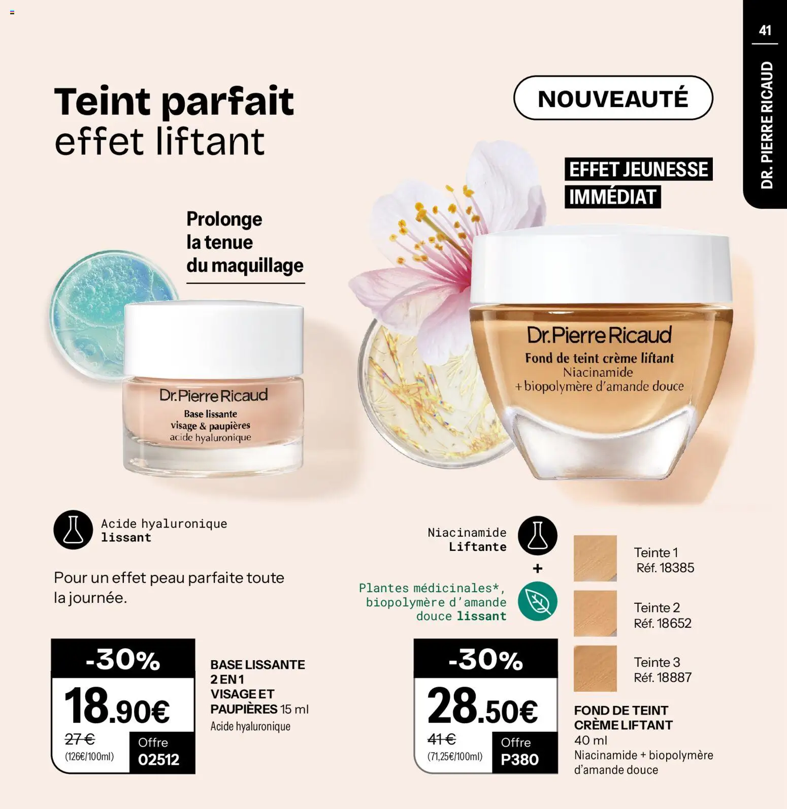 {H1} | Page: 41 | Produits: Base, Maquillage, Fond de teint, Crème