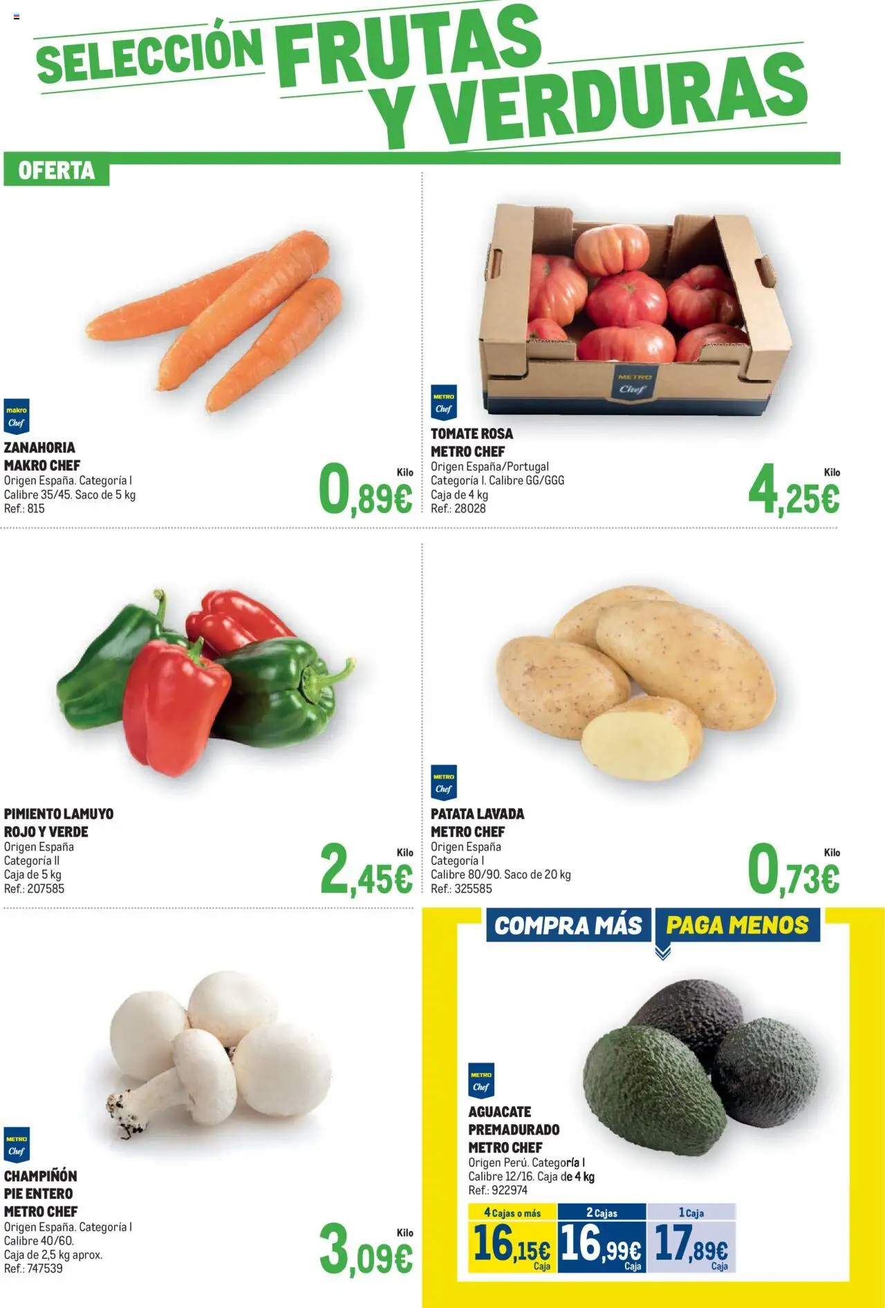 Makro - Fresco │ válido desde el 30.09.2025 | Página: 3 | Productos: Κάδος απορρυμάτων, Zanahoria, Caja