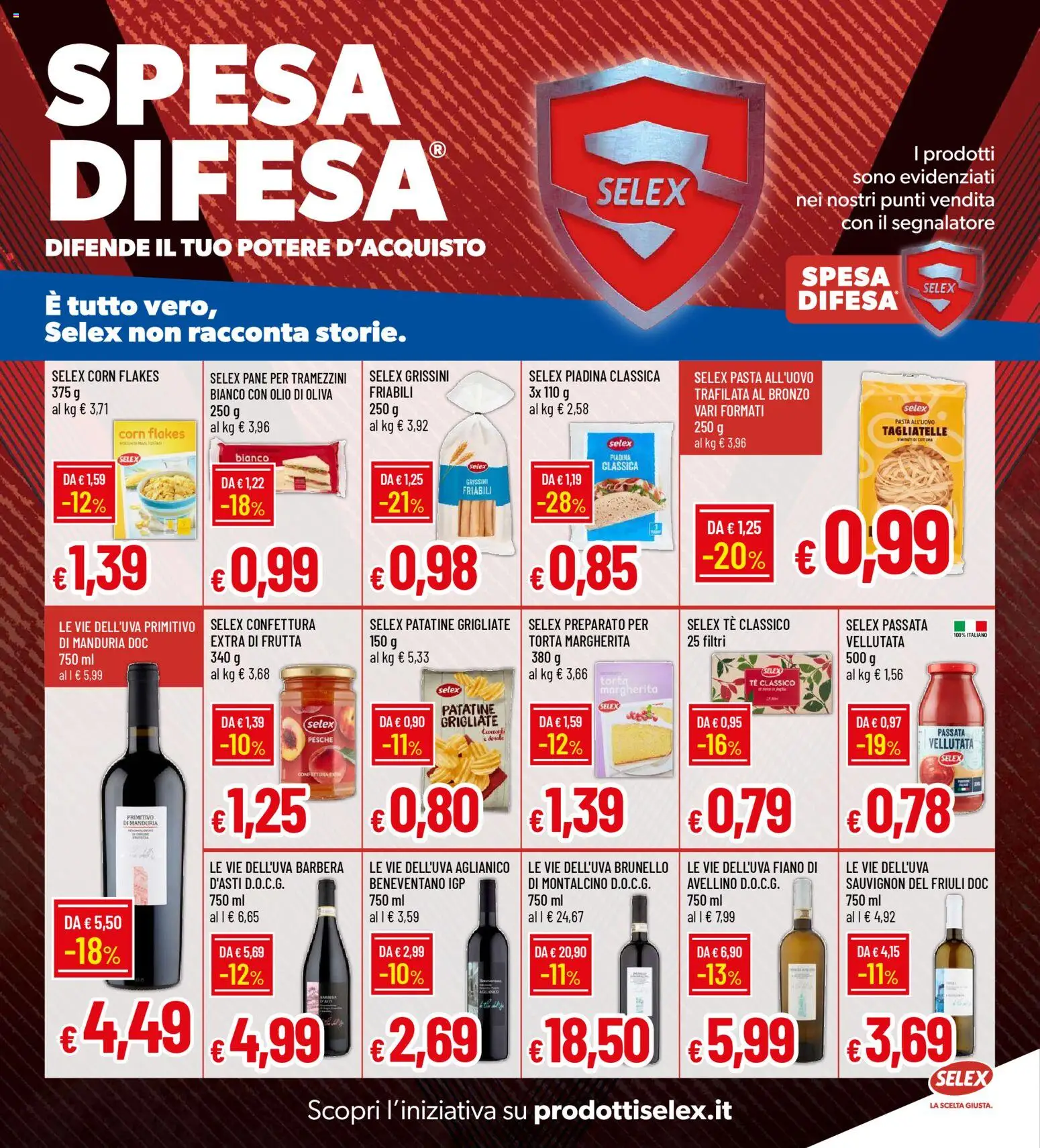 Volantino Galassia del 22.01.2026 | Pagina: 18 | Prodotti: Pane, Tè, Frutta, Olio di Oliva