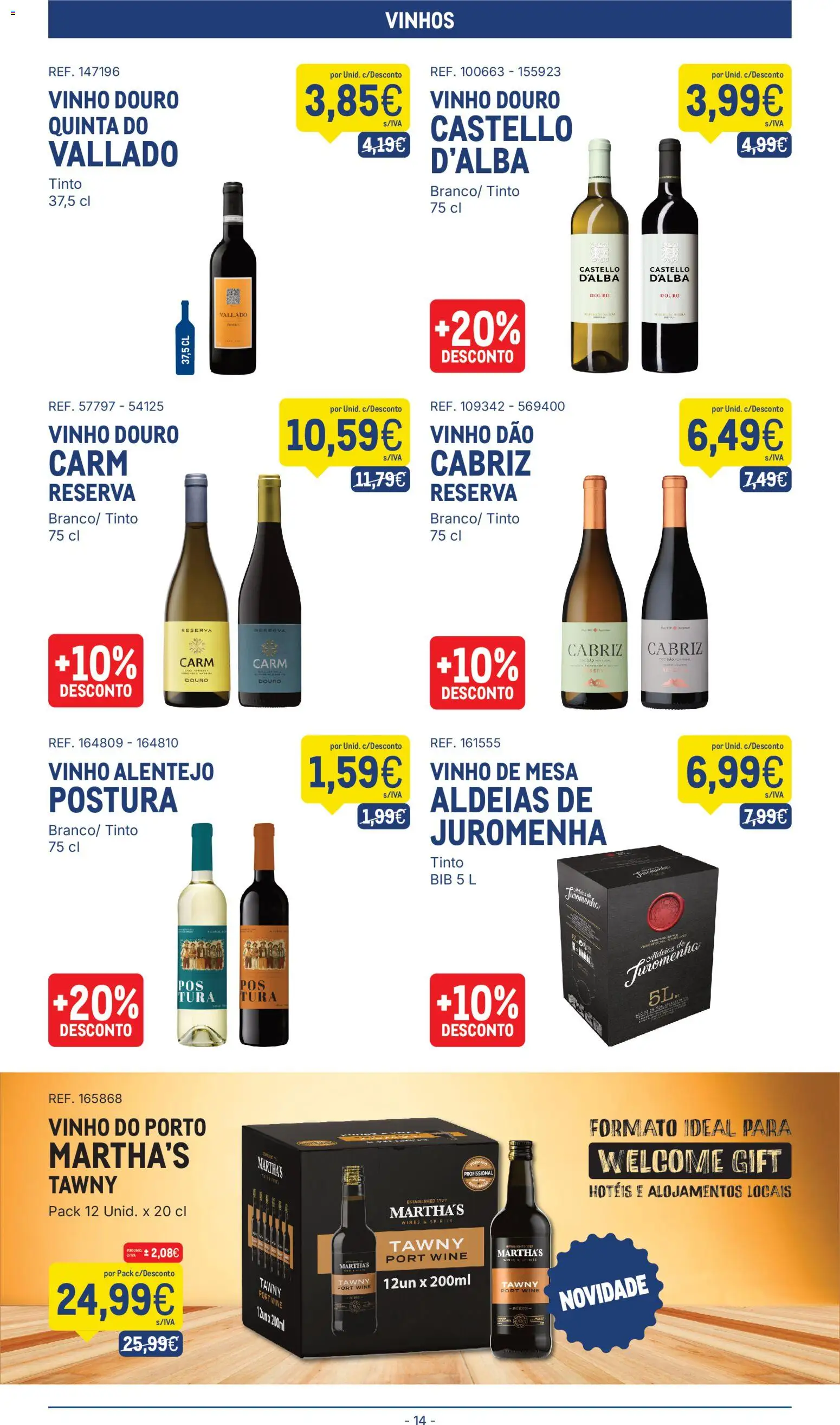 Makro folheto │ válido de 28.04.2026 | Página: 14 | Produtos: Castello d'Alba, Mesa, Vinho