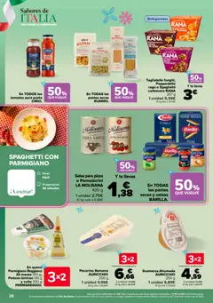 Vista previa Carrefour folleto válido desde el 07.04.2026 | Página: 28 | Productos: Queso, Tomates, Pasta, Cuna