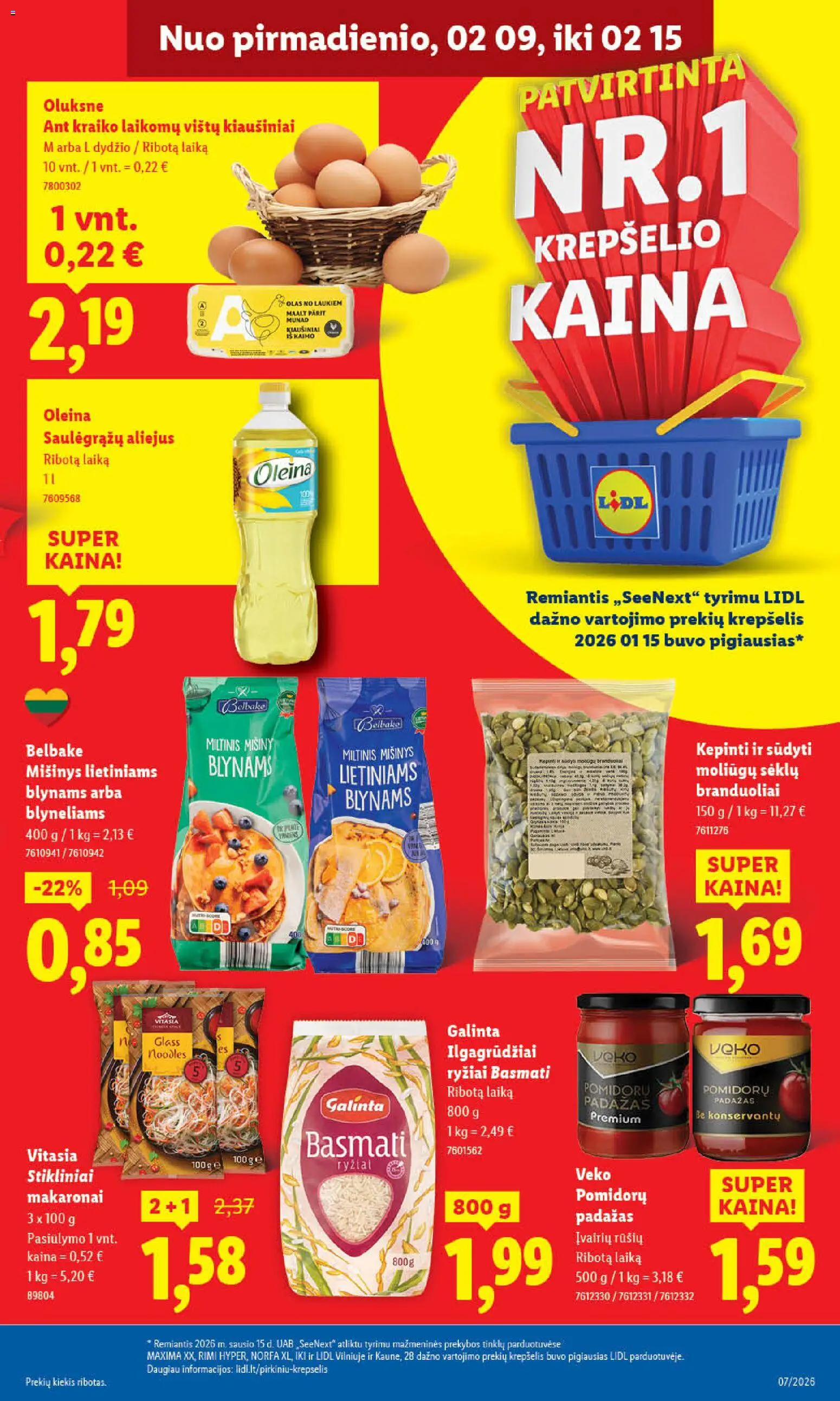 LIDL akcijos nuo 09.02.2026 | Puslapis: 15