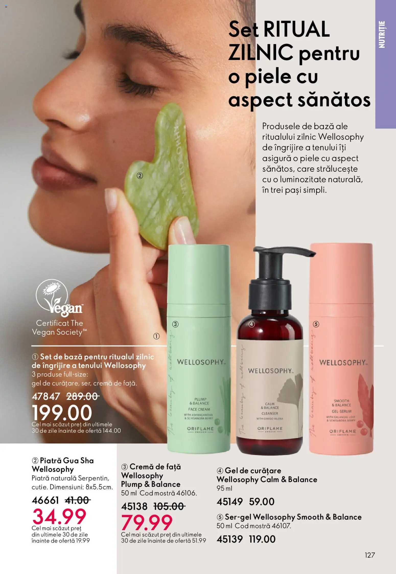 Noul catalog Oriflame – valabil de la 27.05.2026 | Pagină: 127 | Produse: Gel de curățare, Cremă