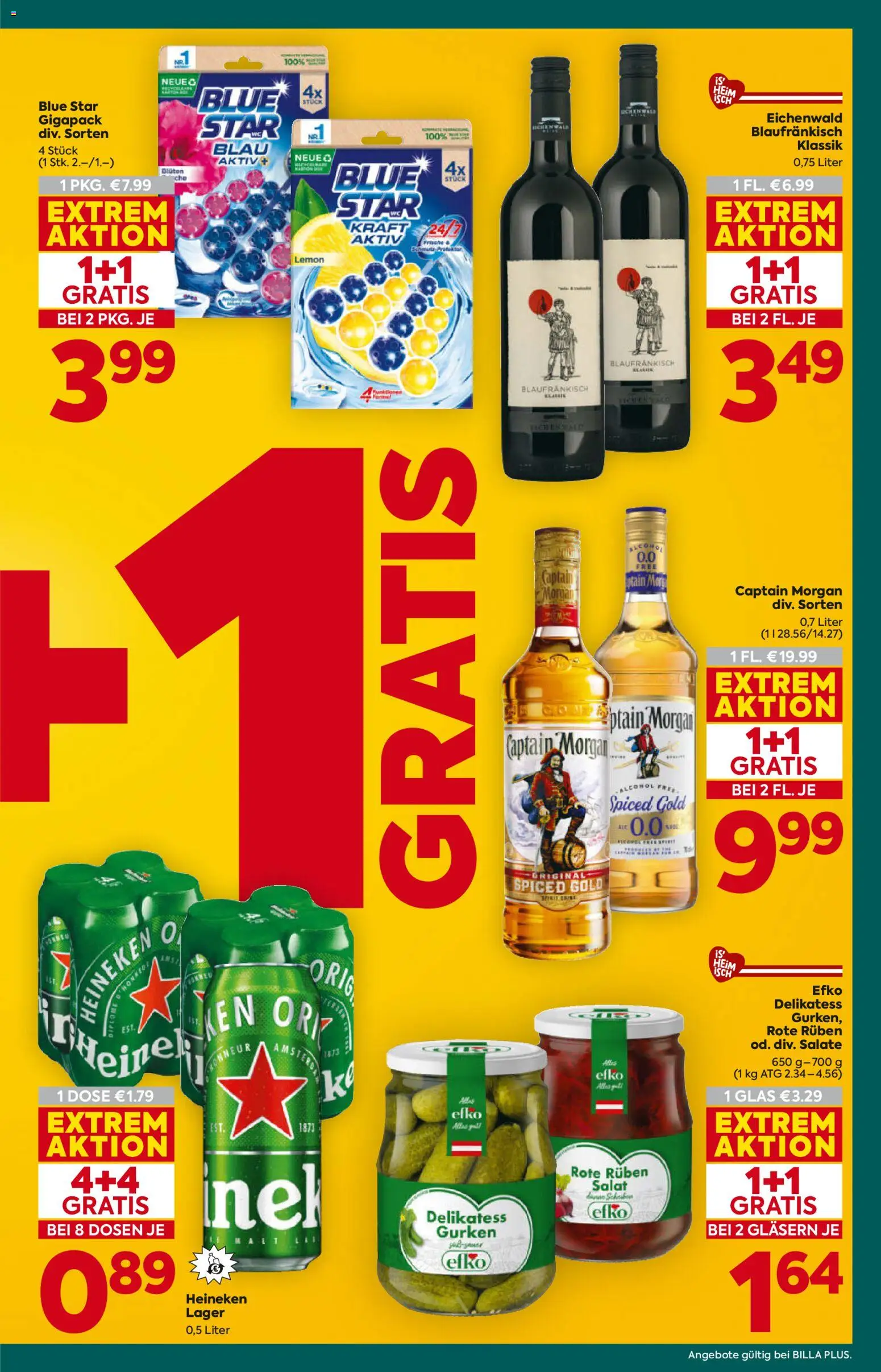 Billa Plus Flugblatt gültig ab 15.01.2026 | Seite: 7 | Produkte: Gurken, Salat