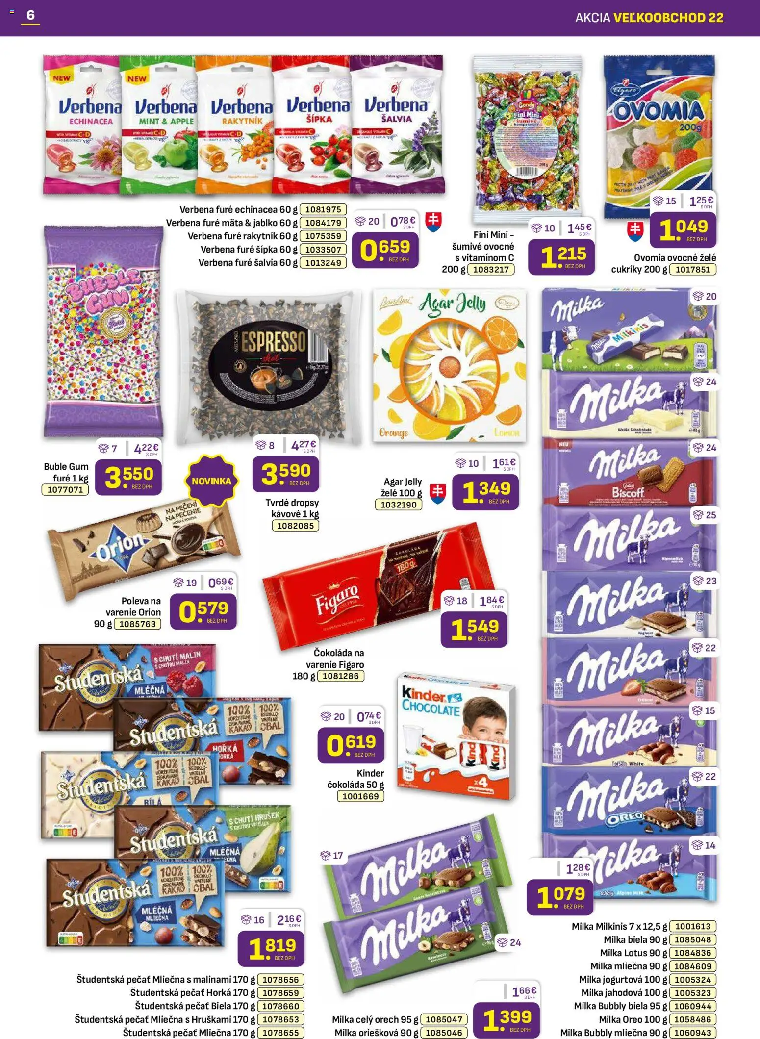 Nové Libex akcie – leták je platný od 03.11.2025 | Strana: 6 | Produkty: Apple, Čokoláda, Študentská pečať, Disk