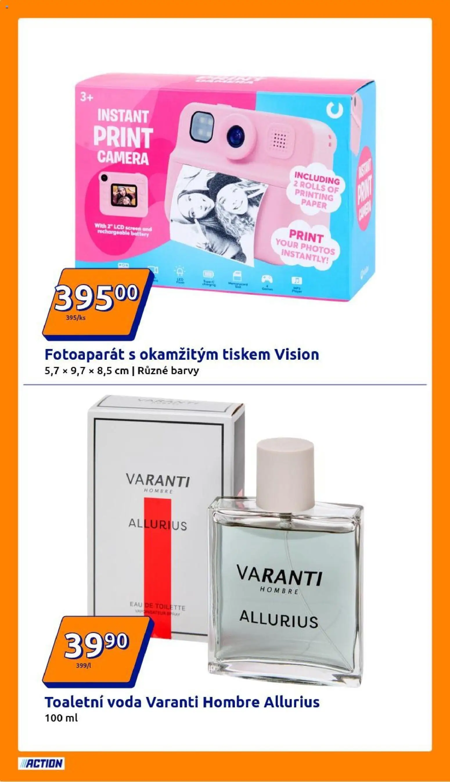 Action leták od 05.11.2025 | Strana: 18 | Produkty: Voda, Fotoaparát, Barvy, Toaletní voda