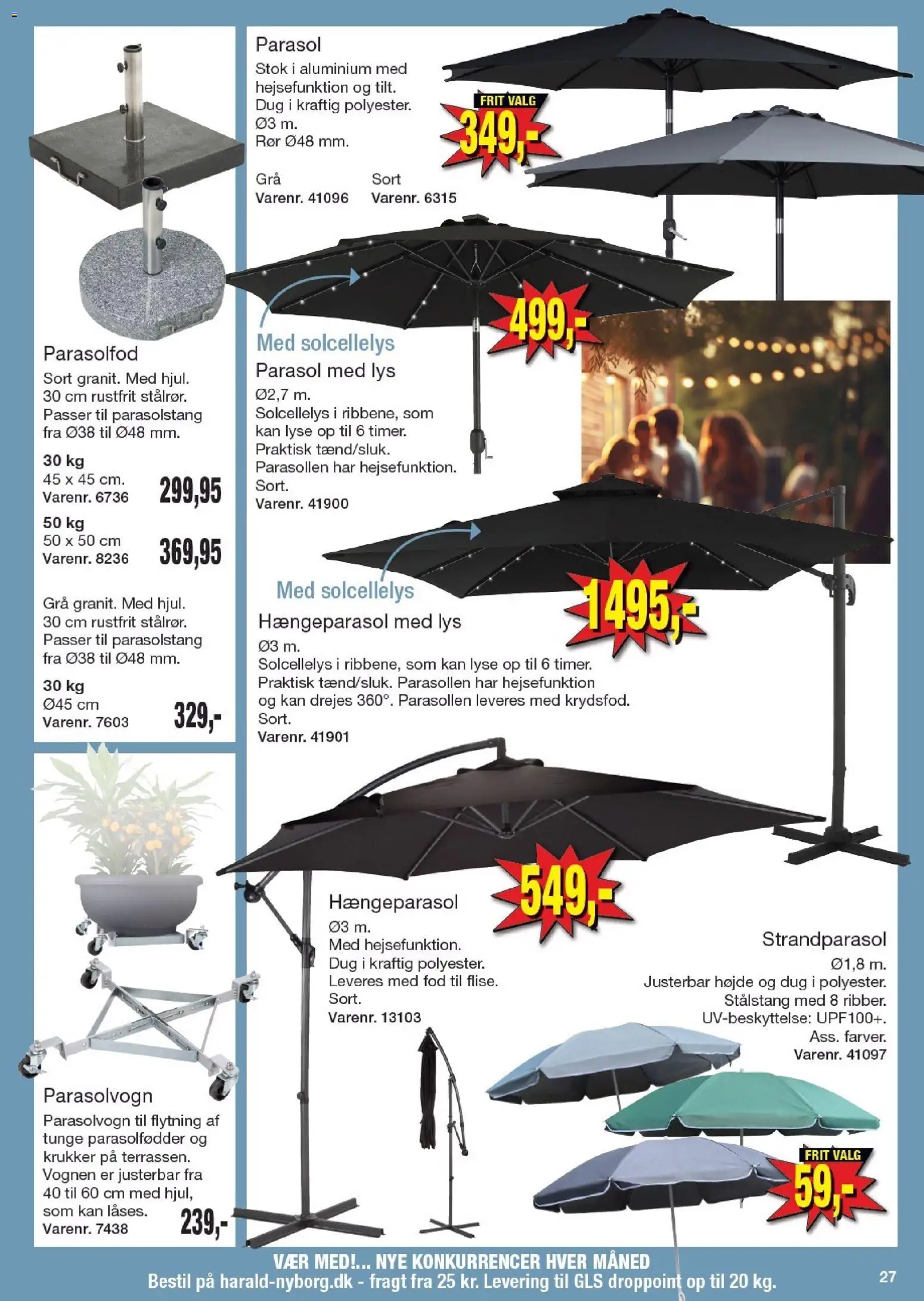 Harald Nyborg - Tilbudsavis tilbudsavis – gyldig fra 19.03.2026 | Side: 31 | Produkter: Søm, Parasol