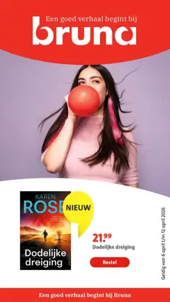 Bruna folder - Voorbeeld van een folder van Bruna, geldig van 06.04.2026