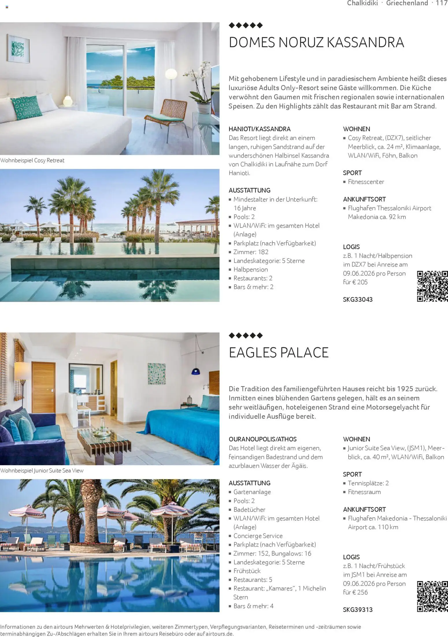 Aida Airtours Erstklassige Europareisen – gültig ab 30.10.2025 | Seite: 117 | Produkte: Küche, Wasser