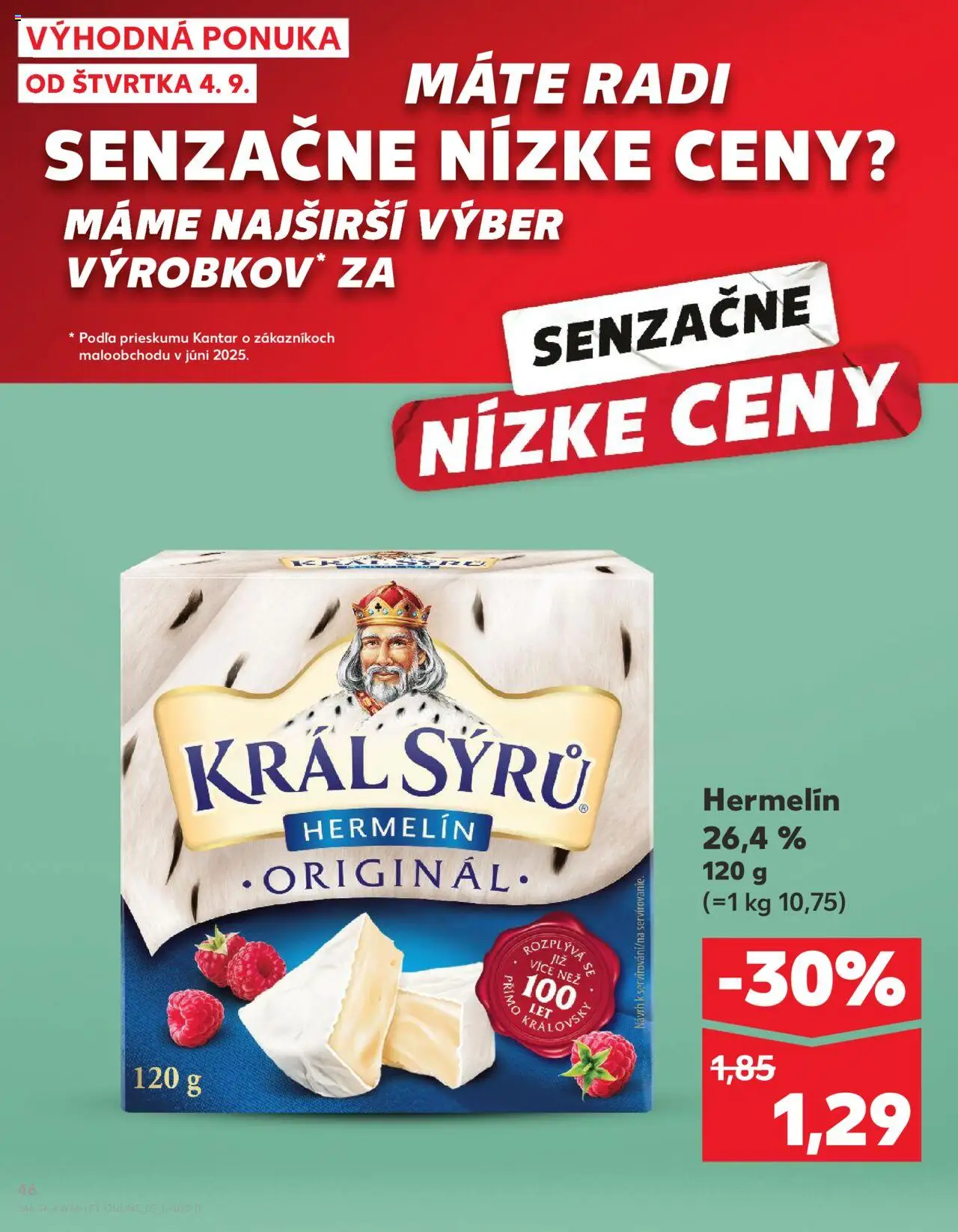 Nové Kaufland akcie – leták je platný od 04.09.2025 | Strana: 46
