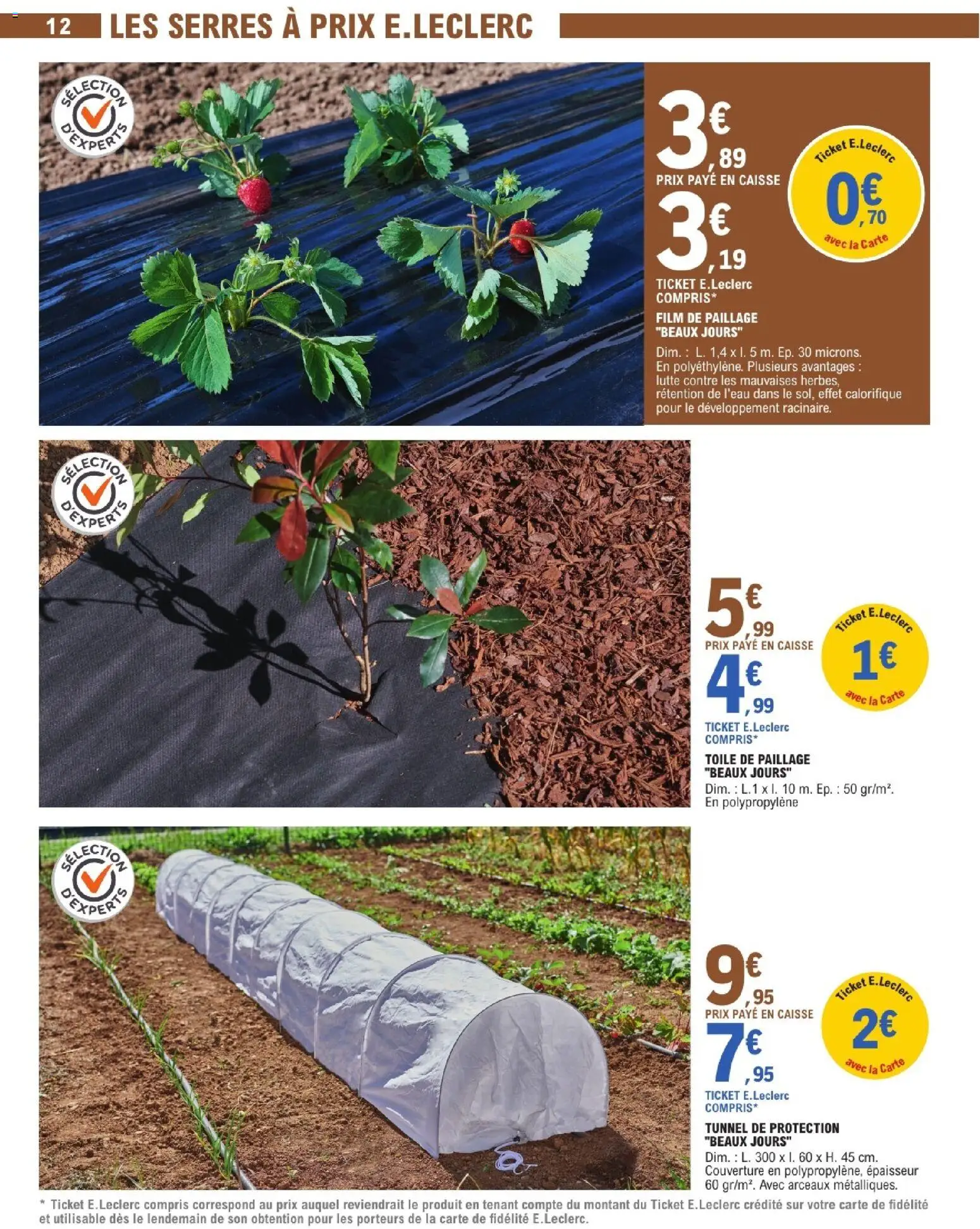 {H1} | Page: 12 | Produits: Toile de paillage, Couverture