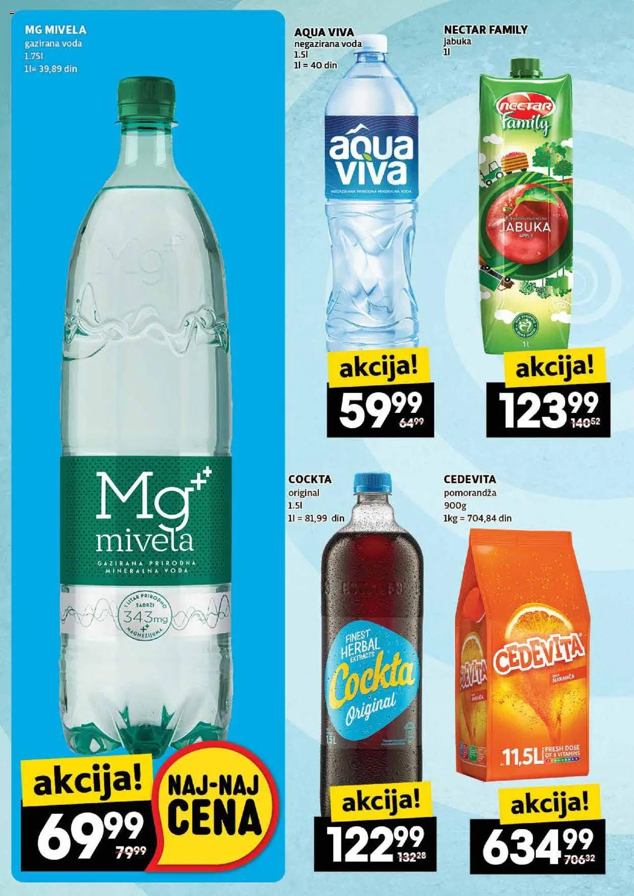 Idea katalog - važi od 16.10.2025 | Strana: 26 | Proizvode: Negazirana voda, Voda, Pomorandza, Mineralna voda