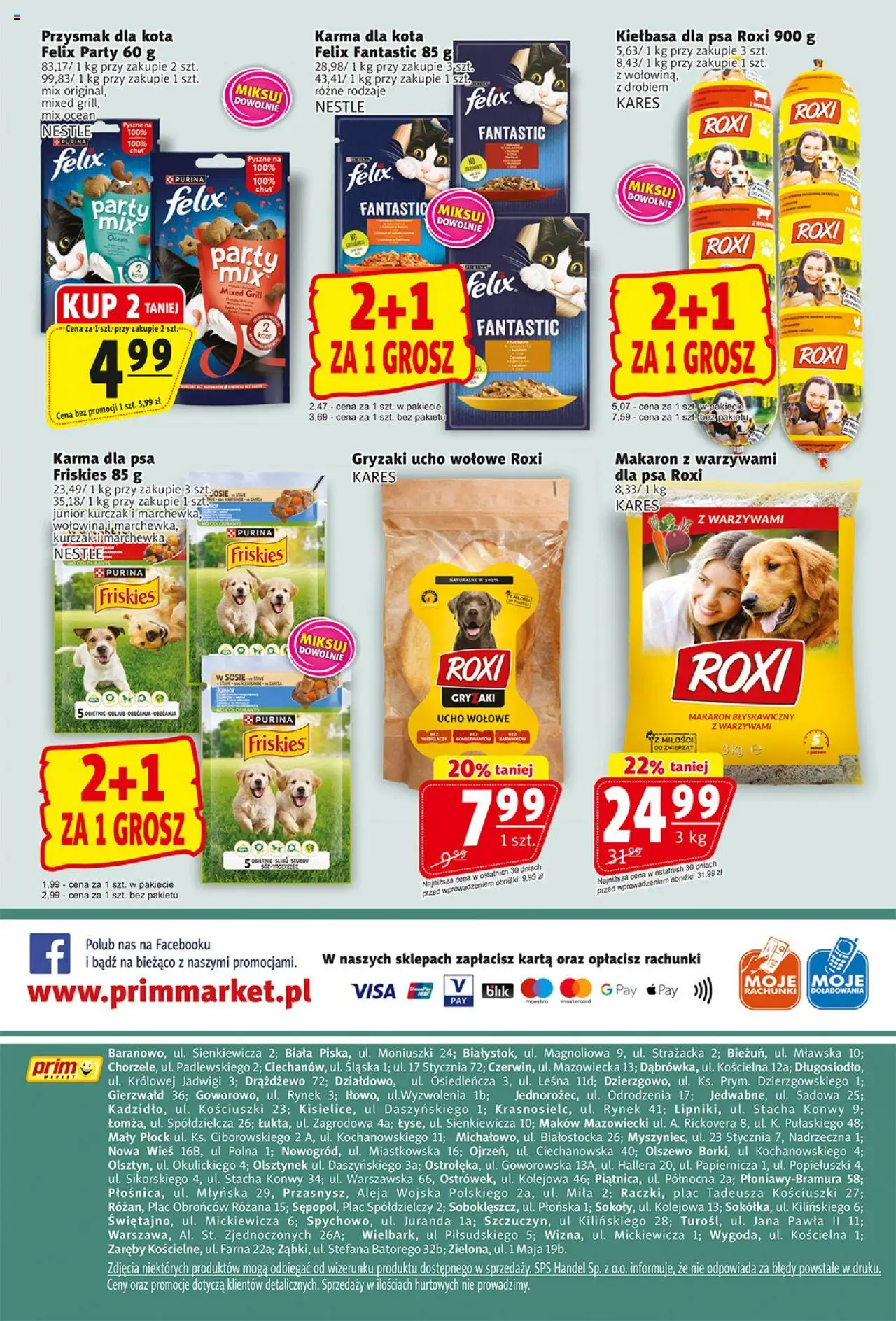 Prim Market Gazetka od 11.09.2025 | Strona: 16 | Produkty: Kiełbasa, Karma dla kota, Kiełbasa dla psa, Wołowina