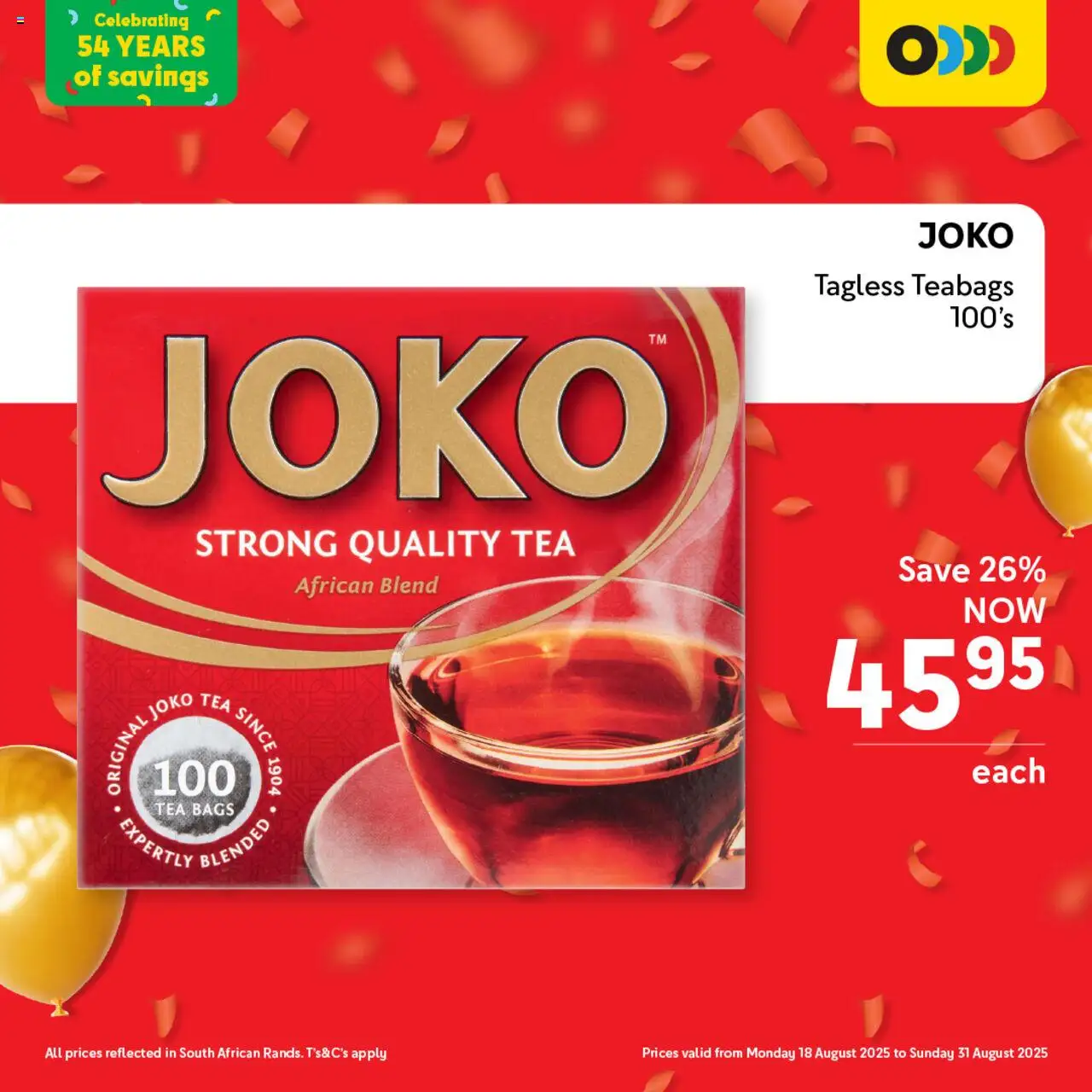 Makro After Party Breakfast  │ valid from 18.08.2025 | Page: 2 | Products: Tea