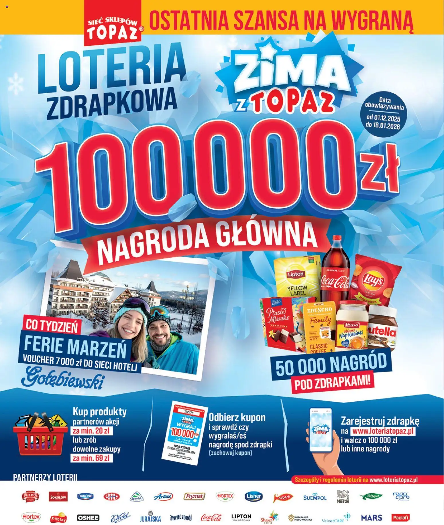 Topaz Gazetka - Express od 15.01.2026 | Strona: 8 | Produkty: Coca cola