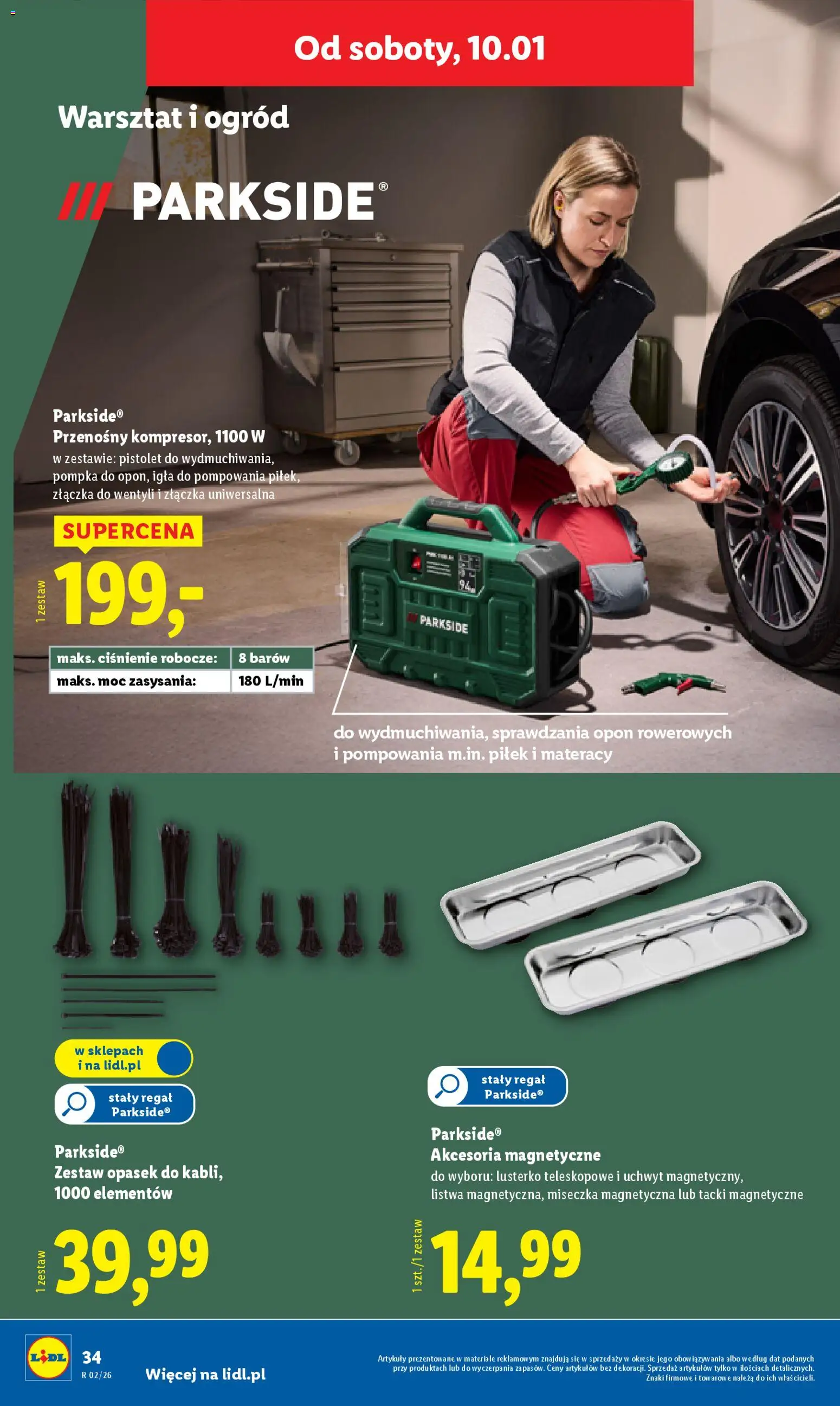 Lidl Katalog od 05.01.2026 | Strona: 38 | Produkty: Magnetic, Regał