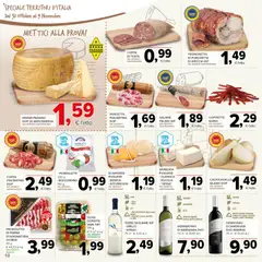 Anteprima del volantino Volantino Todis	 valido a partire dal 30.10.2025 | Pagina: 12 | Prodotti: Salame, Pancetta, Verdure, Latte