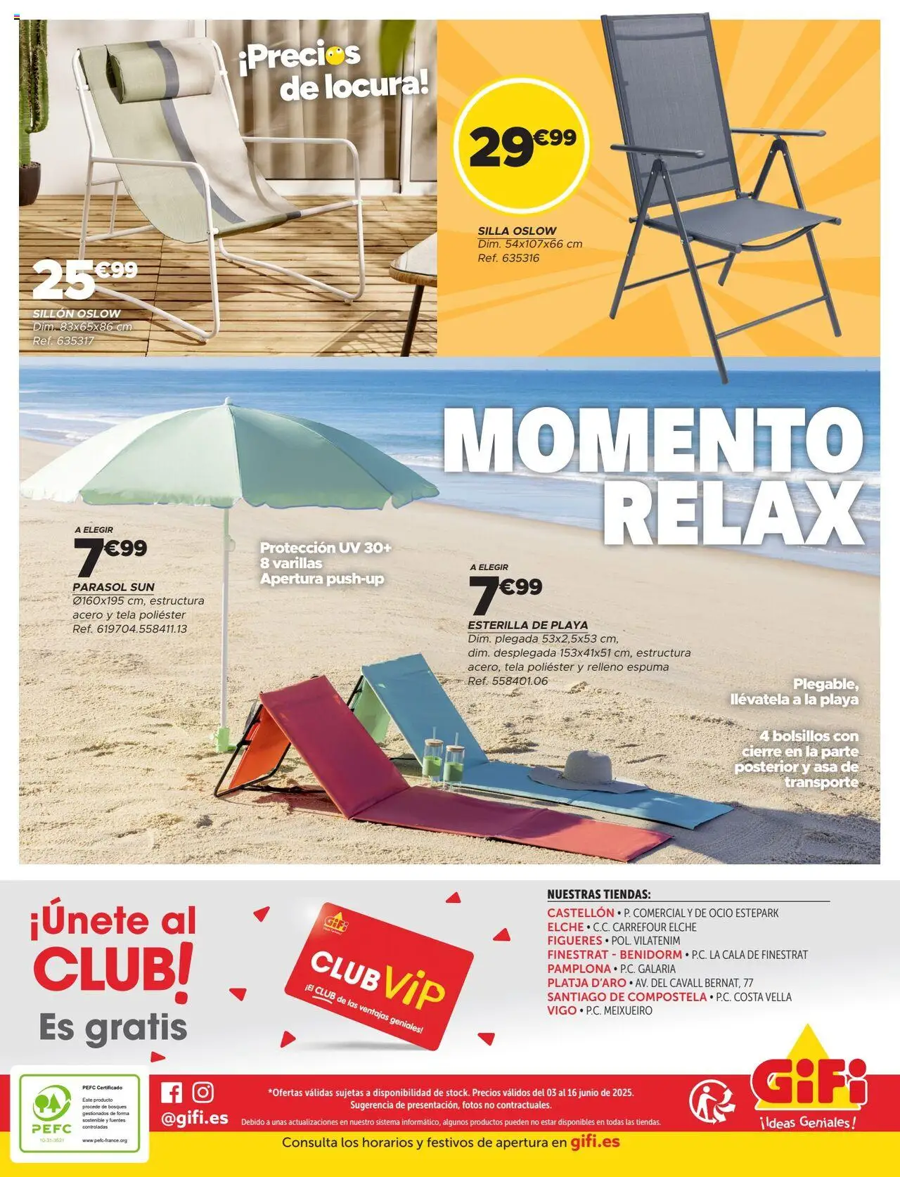GiFi folleto │ válido desde el 03.06.2025 | Página: 16 | Productos: Sillón, Silla