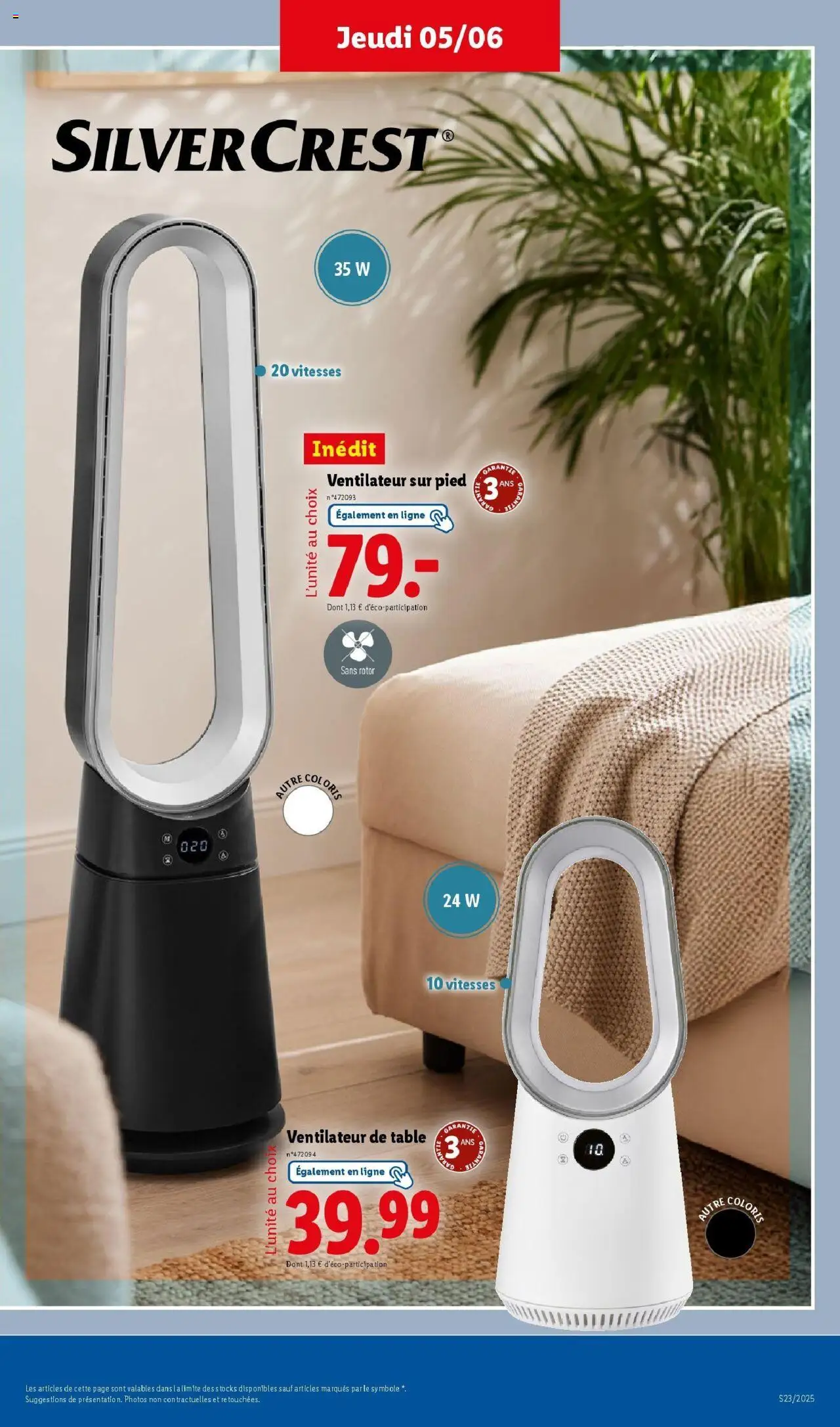  | Page: 37 | Produits: Ventilateur sur pied, Ventilateur, Table