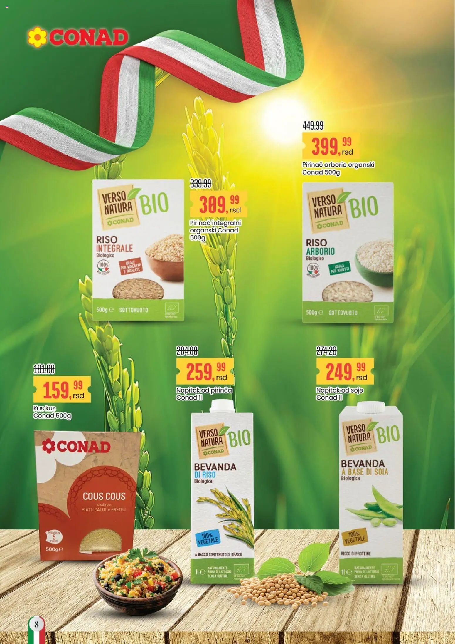 Aroma Market katalog - važi od 26.12.2025 | Strana: 8 | Proizvode: Pirinač