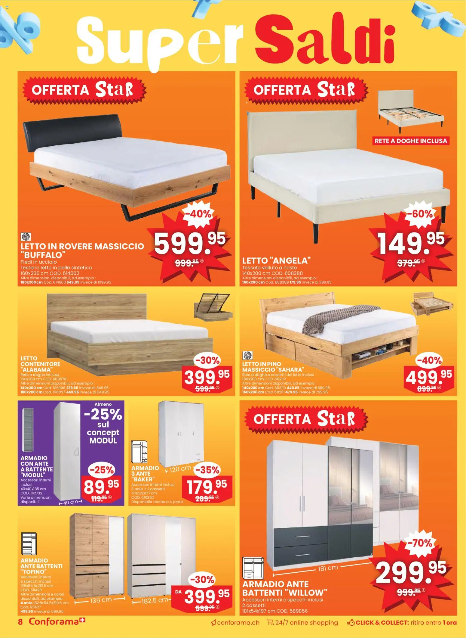 Conforama Aktionen IT – gültig ab 07.01.2026 | Seite: 8