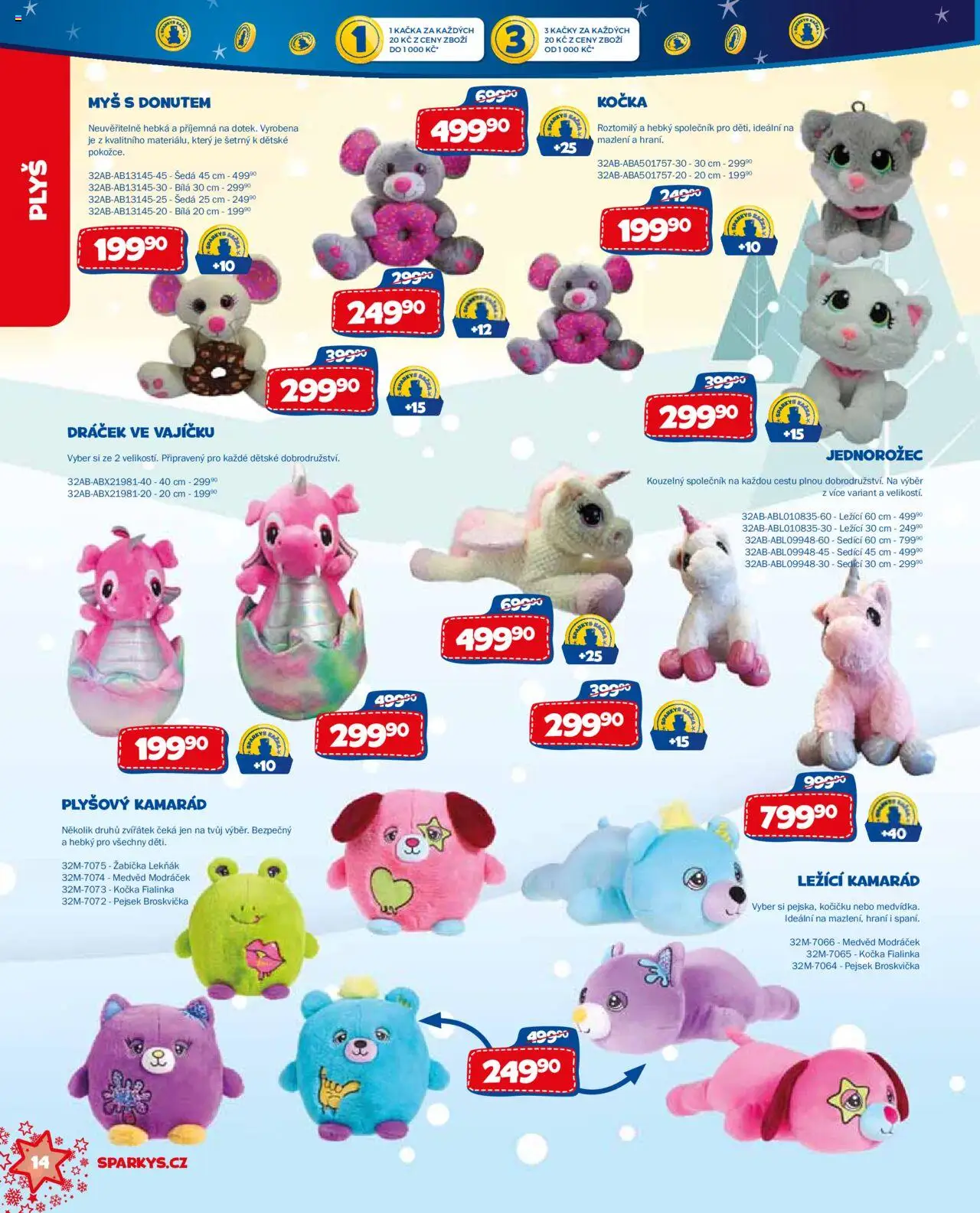 Sparkys katalog Vánoce od 01.10.2025 | Strana: 14 | Produkty: Myš