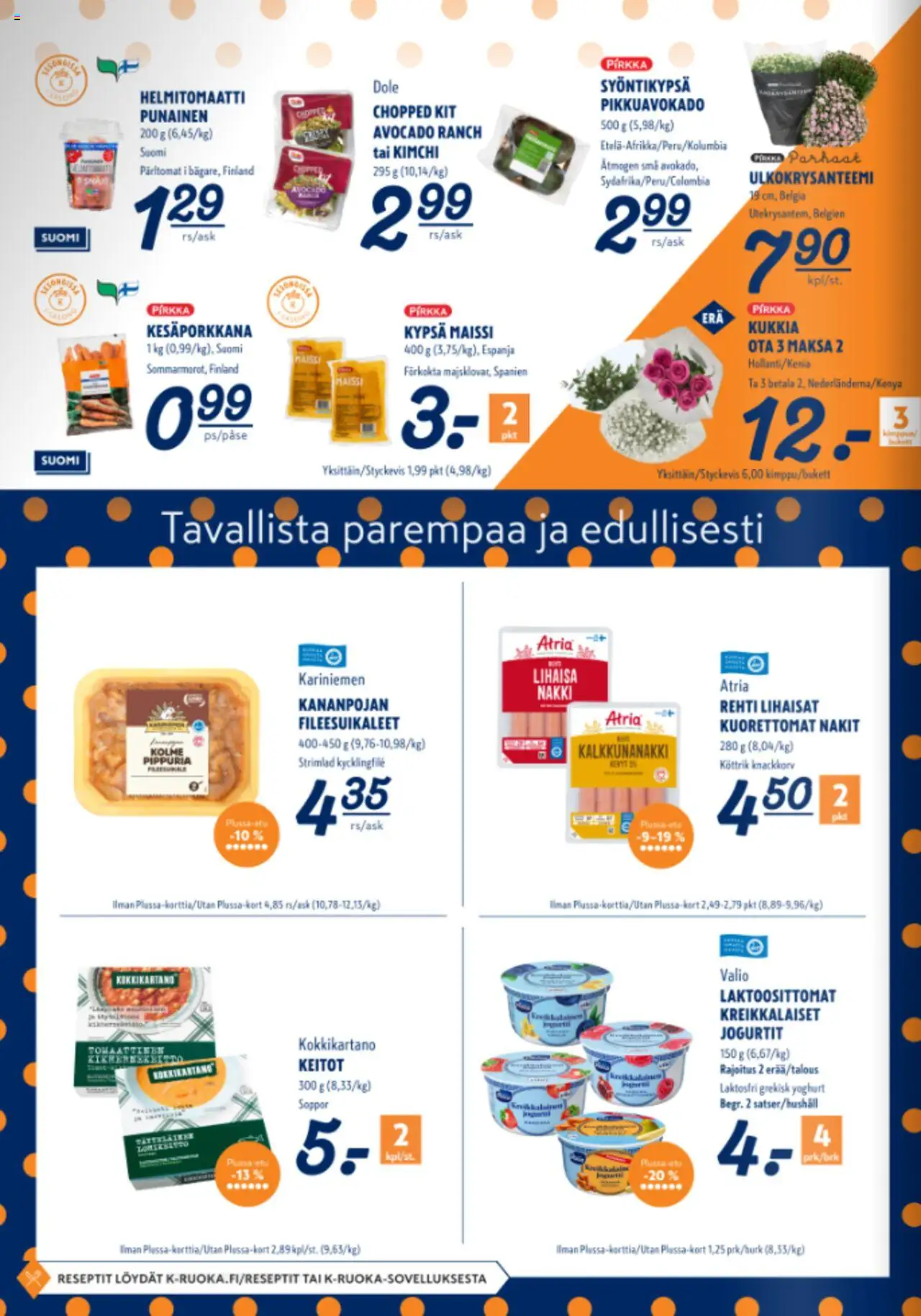  | Sivu: 2 | Tuotteet: Maissi, Nakit, Helmitomaatti