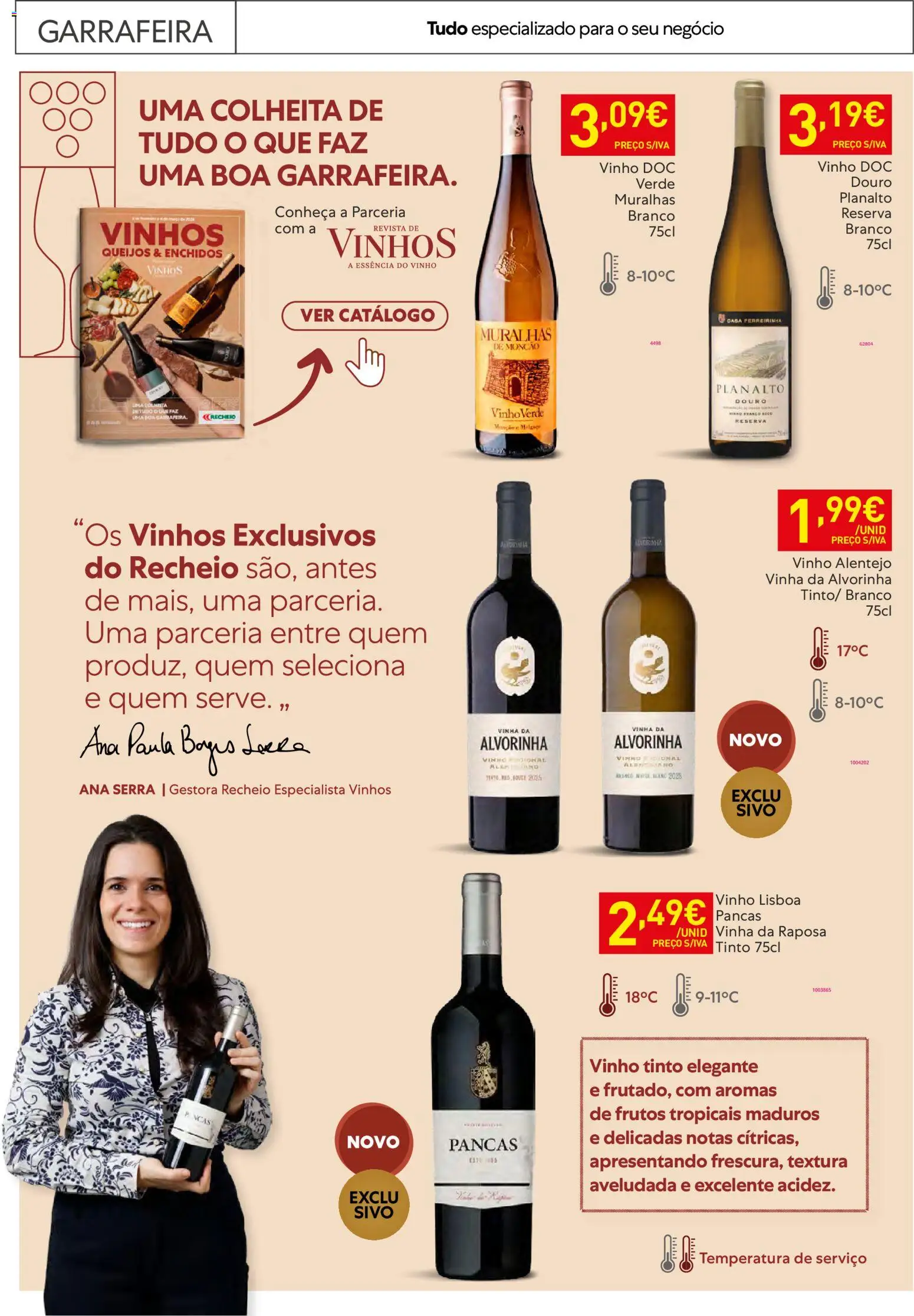Recheio - Horeca Bons Negócios │ válido de 24.02.2026 | Página: 28 | Produtos: Vinho, Vinho tinto