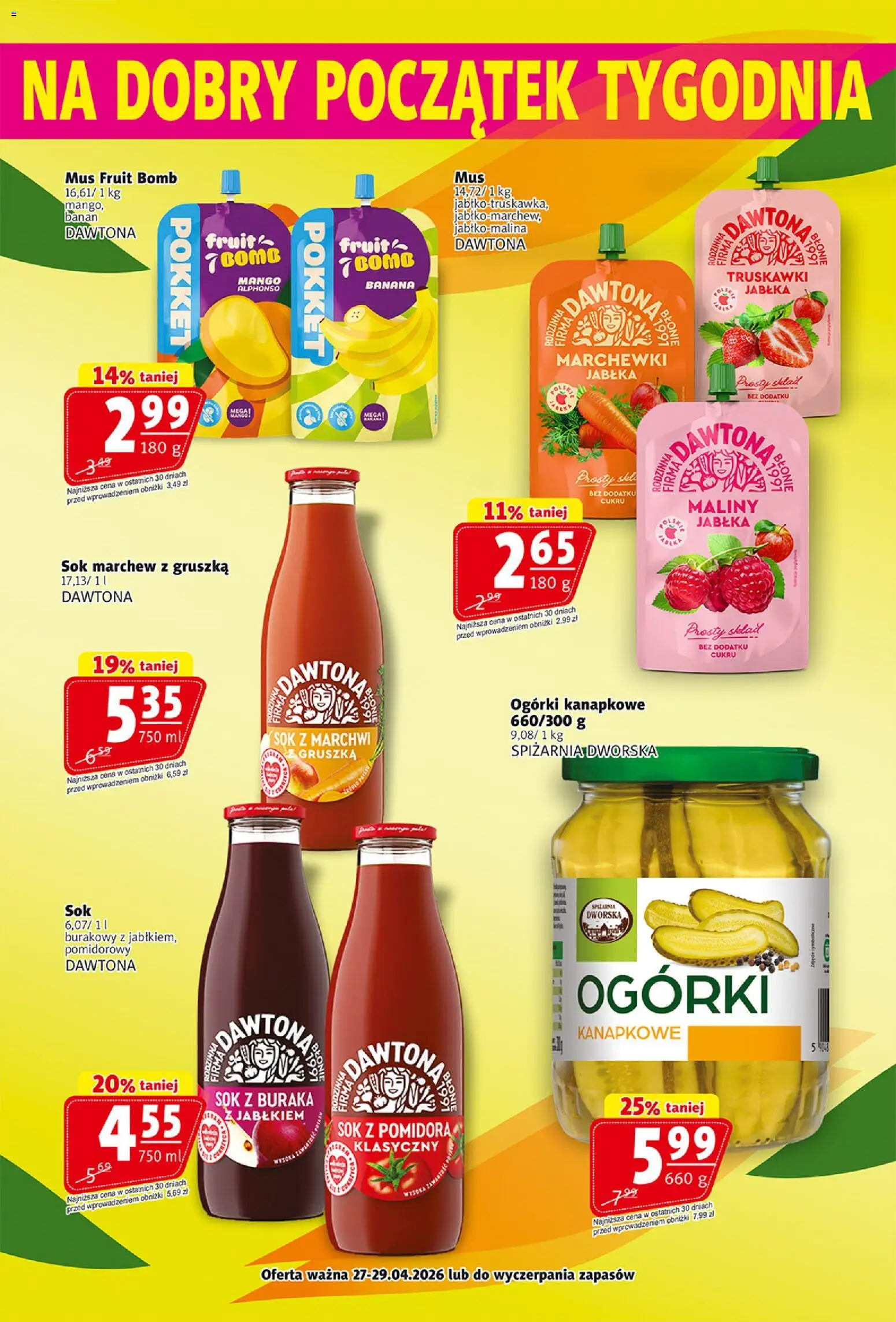 Prim Market gazetka od 23.04.2026 | Strona: 21 | Produkty: Mango, Banan, Truskawki, Ogórki