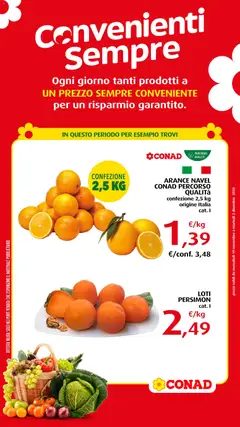 Anteprima del volantino Conad Convenienti Sempre catalogo valido a partire dal 19.11.2025