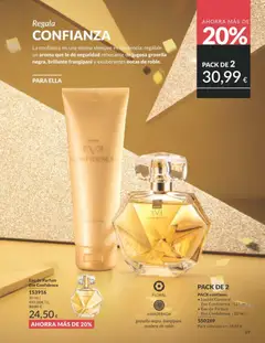 Vista previa Eau de Parfum Eve Confidence, Eau de Parfum Eve Confidence 50 ml válido desde el 01.01.2026 | Página: 89 | Productos: Perfume, Loción corporal, Eau de parfum