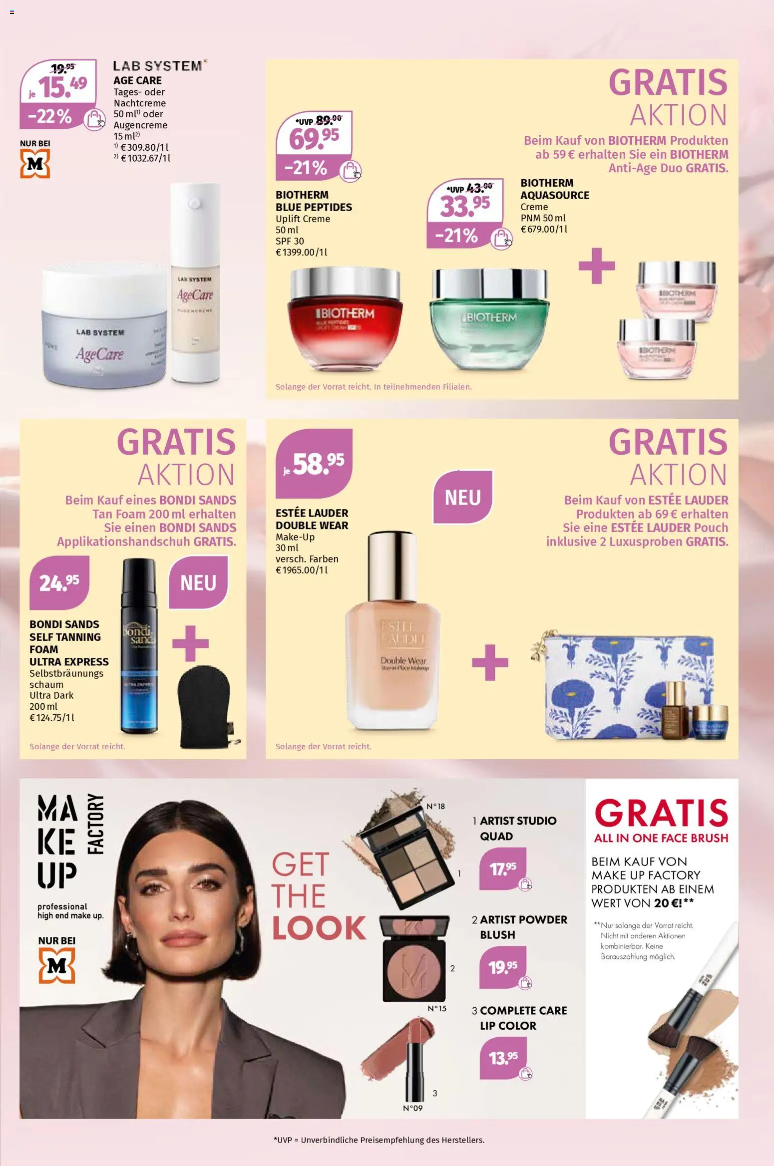 Müller Parfümerie-Highlights – gültig ab 02.03.2026 | Seite: 9 | Produkte: Make-up, Creme, Blush, Nachtcreme