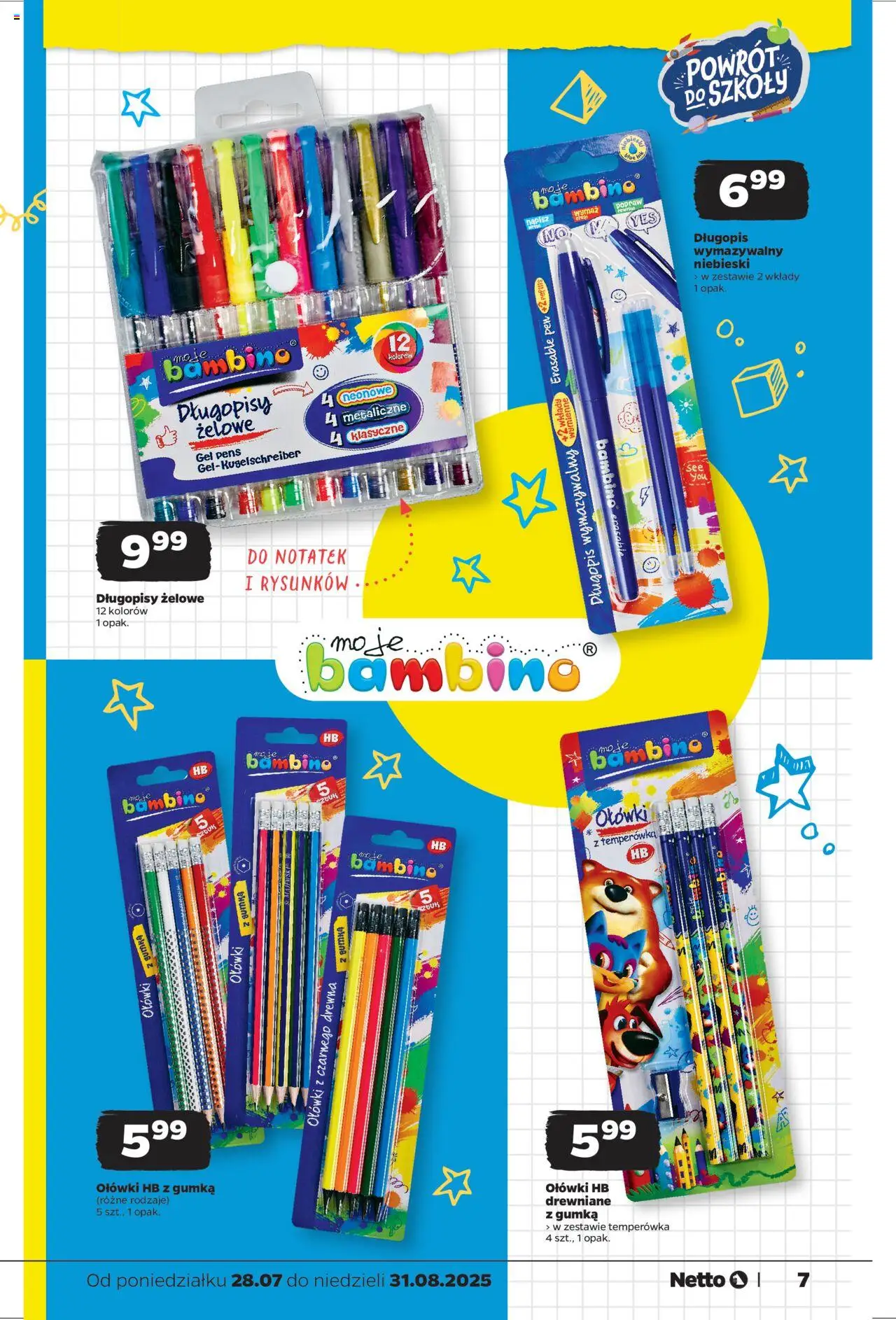 Netto gazetka - Katalog BTS od 28.07.2025 | Strona: 7 | Produkty: Temperówka