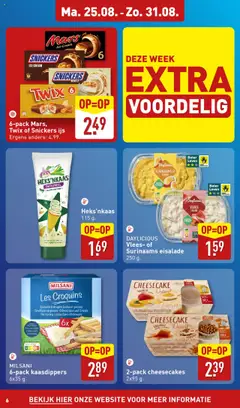  | Pagina: 6 | Producten: Salade, Mars, Twix, Groenten