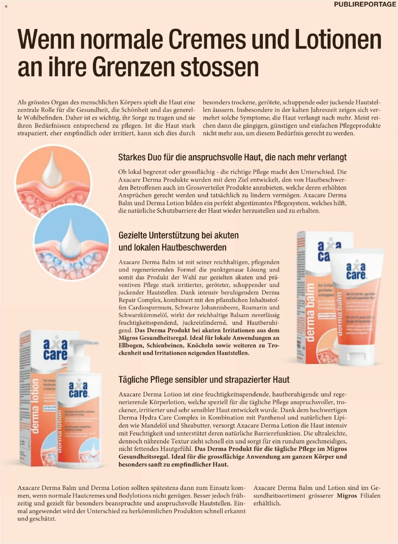 Migros Magazin – gültig ab 16.12.2025 | Seite: 48 | Produkte: Bilden, Body Lotion