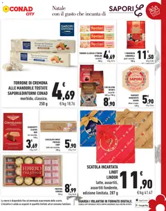 Anteprima del volantino I TORRONCINI CONDORELLI, gusti assortiti, 500 g valido a partire dal 15.12.2025 | Pagina: 3 | Prodotti: Cioccolato, Latte, Torroncini, Scatola