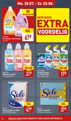  | Pagina: 16 | Producten: Wasmiddel, Wc, Tissues, Festék