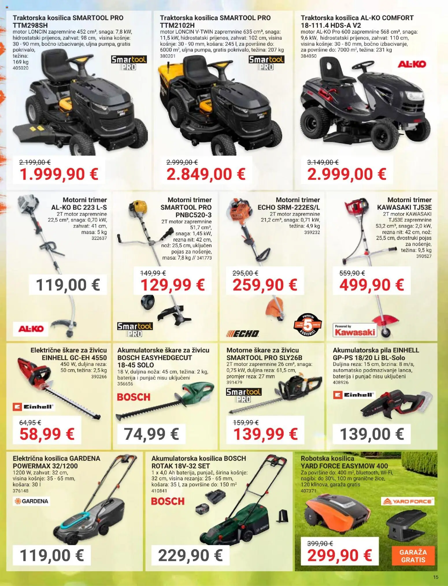 Pevex katalog | vrijedi od 03.04.2026 | Stranica: 15