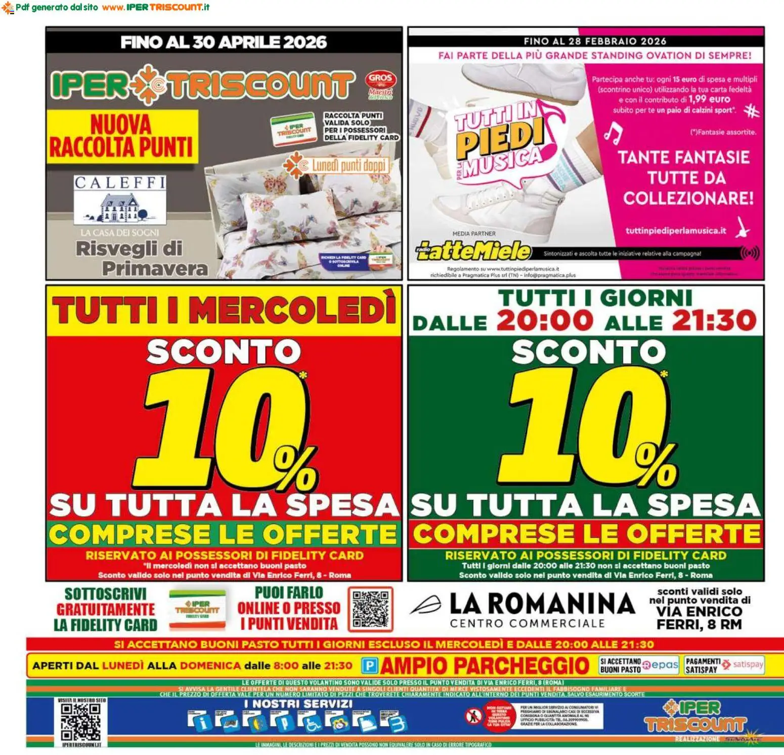 Volantino Ipertriscount del 13.02.2026 | Pagina: 20 | Prodotti: Tè, Calzini