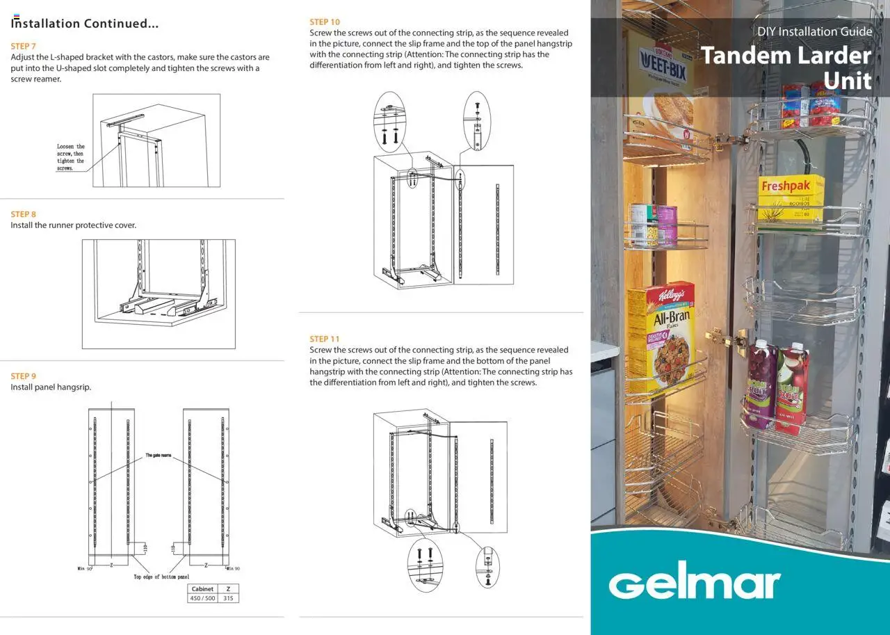 Gelmar - Tandem Larder Unit │ valid from 12.02.2024 | Page: 1 | Products: Frame