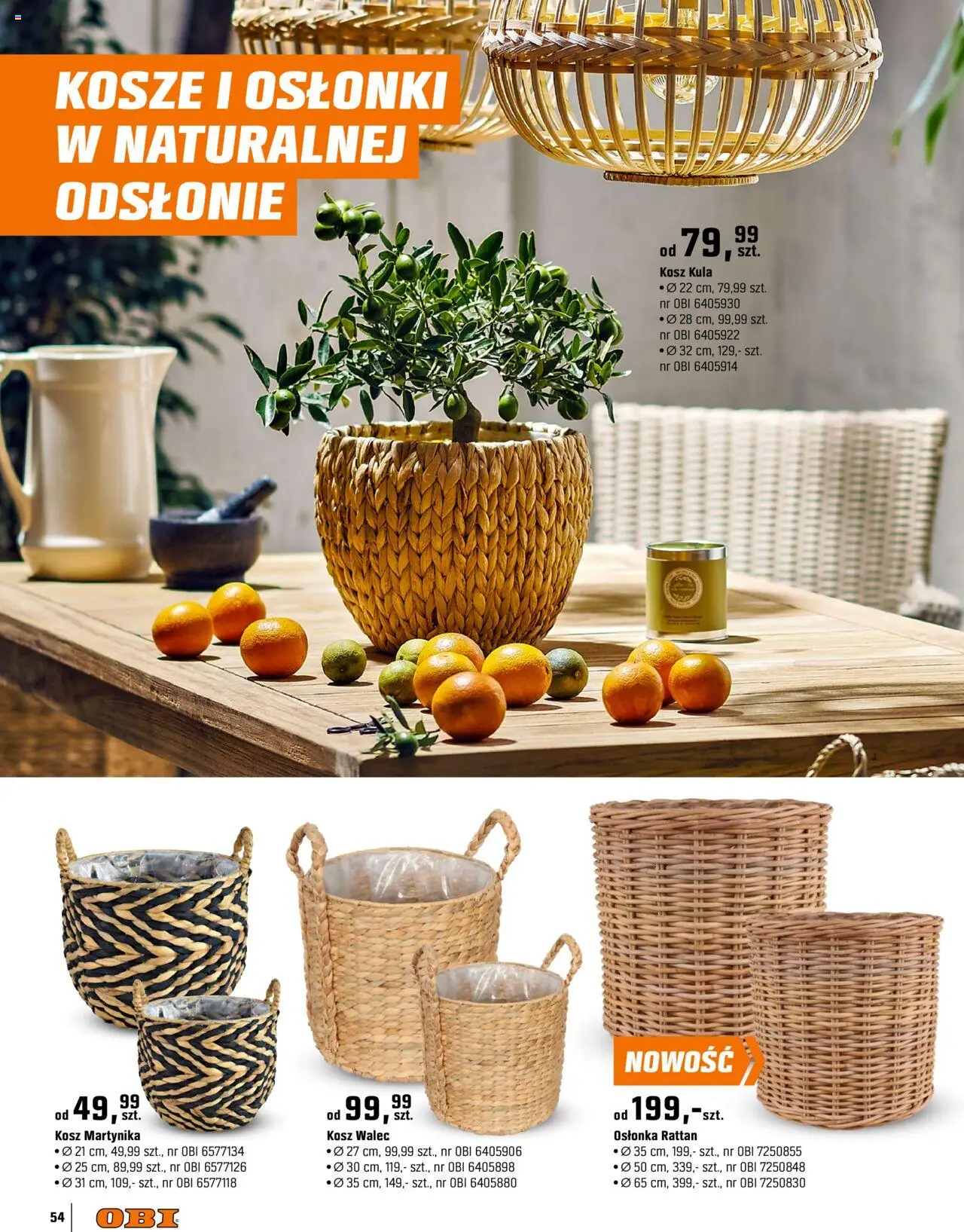 OBI Gazetka - Ogród od 12.03.2025 | Strona: 54