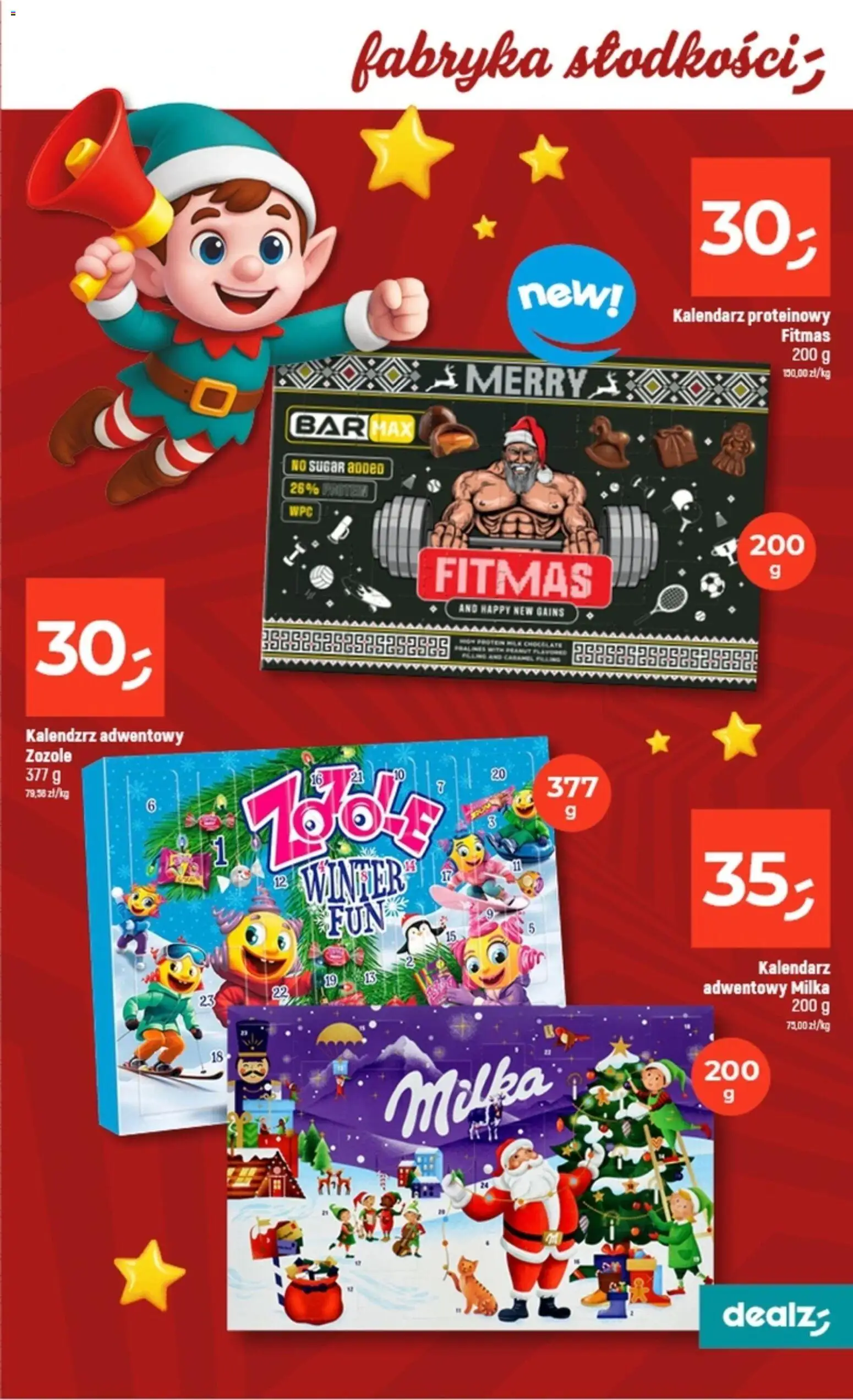 Dealz Gazetka od 06.11.2025 | Strona: 25 | Produkty: Kalendarz, Milka