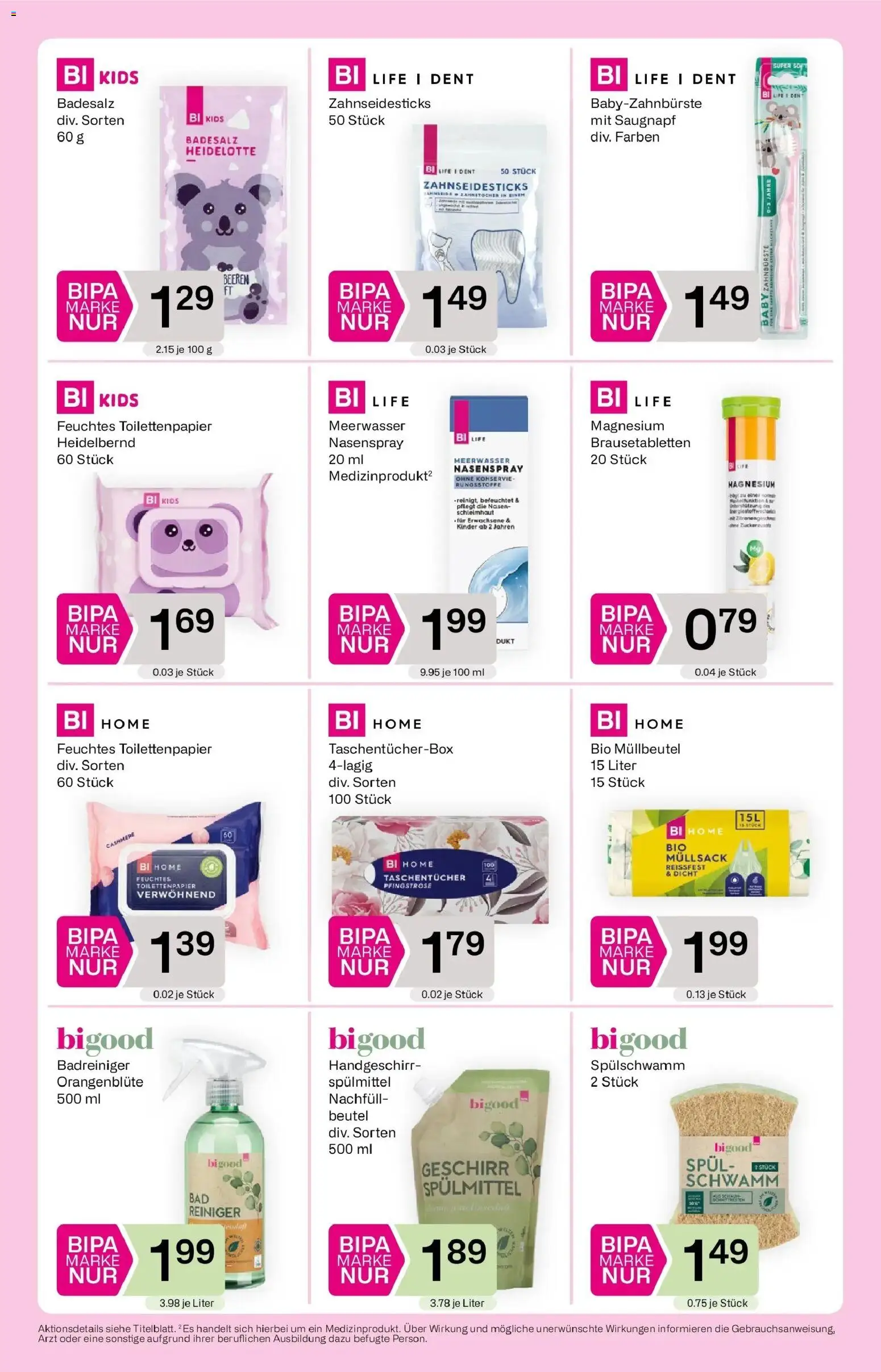 Bipa Flugblatt gültig ab 08.01.2026 | Seite: 3 | Produkte: Zahnbürste