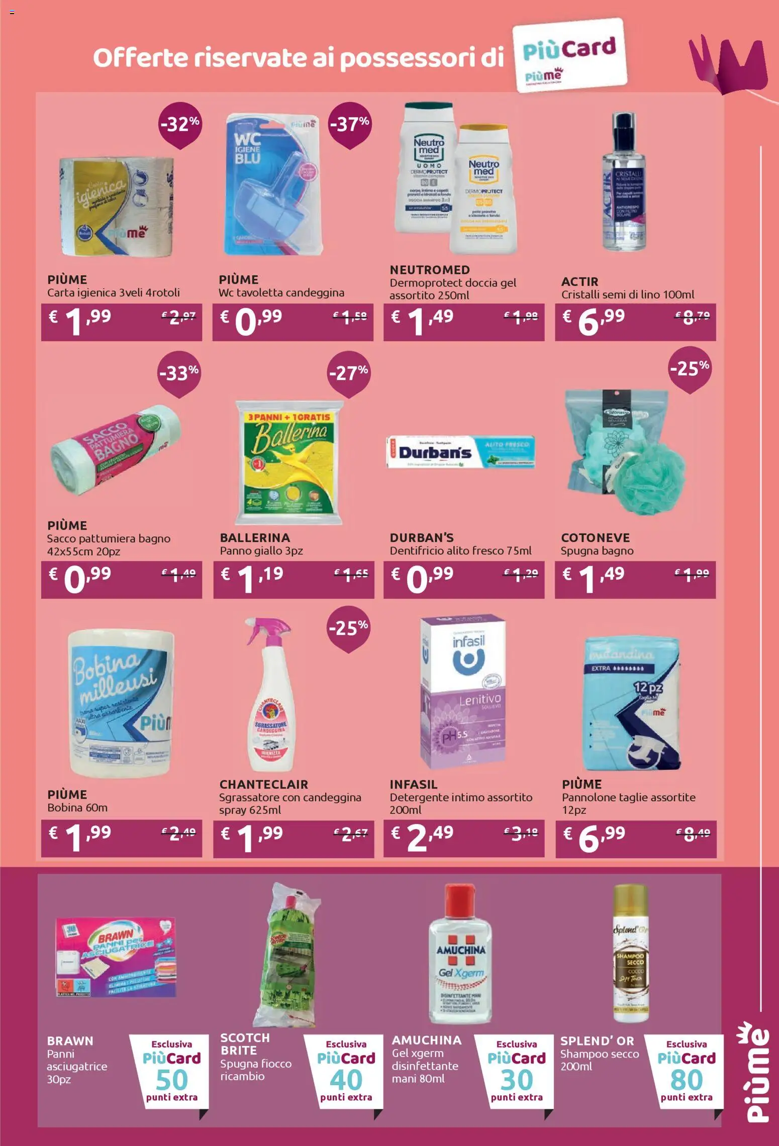 Volantino IperSoap del 01.12.2025 | Pagina: 11 | Prodotti: Carta igienica, Detergente intimo, Candeggina, Asciugatrice