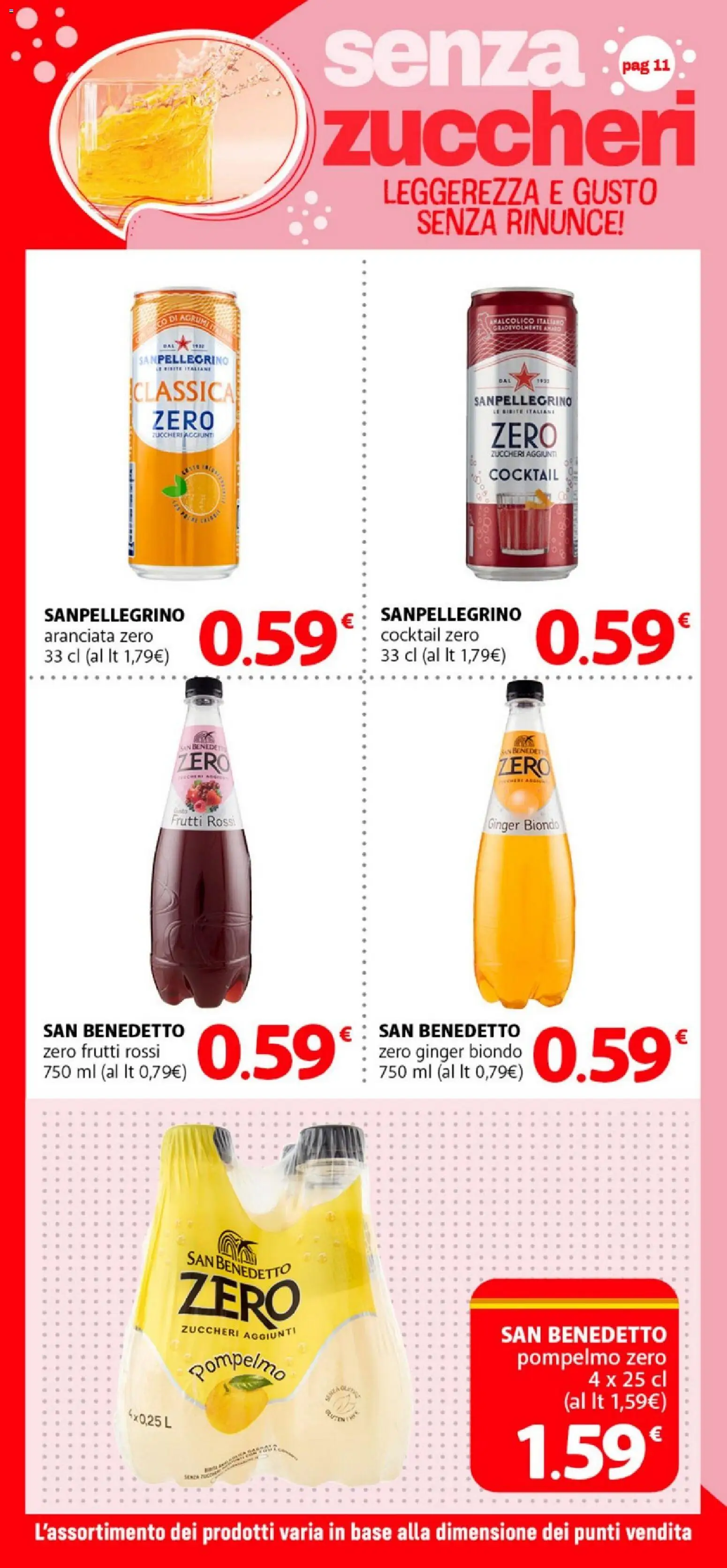 Volantino DOK del 10.04.2026 | Pagina: 11 | Prodotti: Tè, Pompelmo, Bibite