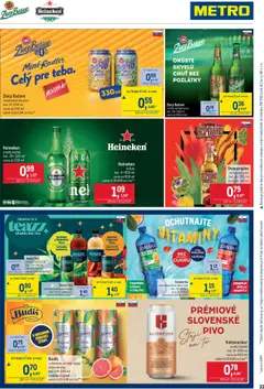 Nové Metro akcie – leták je platný od 27.08.2025 | Strana: 33 | Produkty: Čaj, Budiš, Zlatý Bažant, Grapefruit