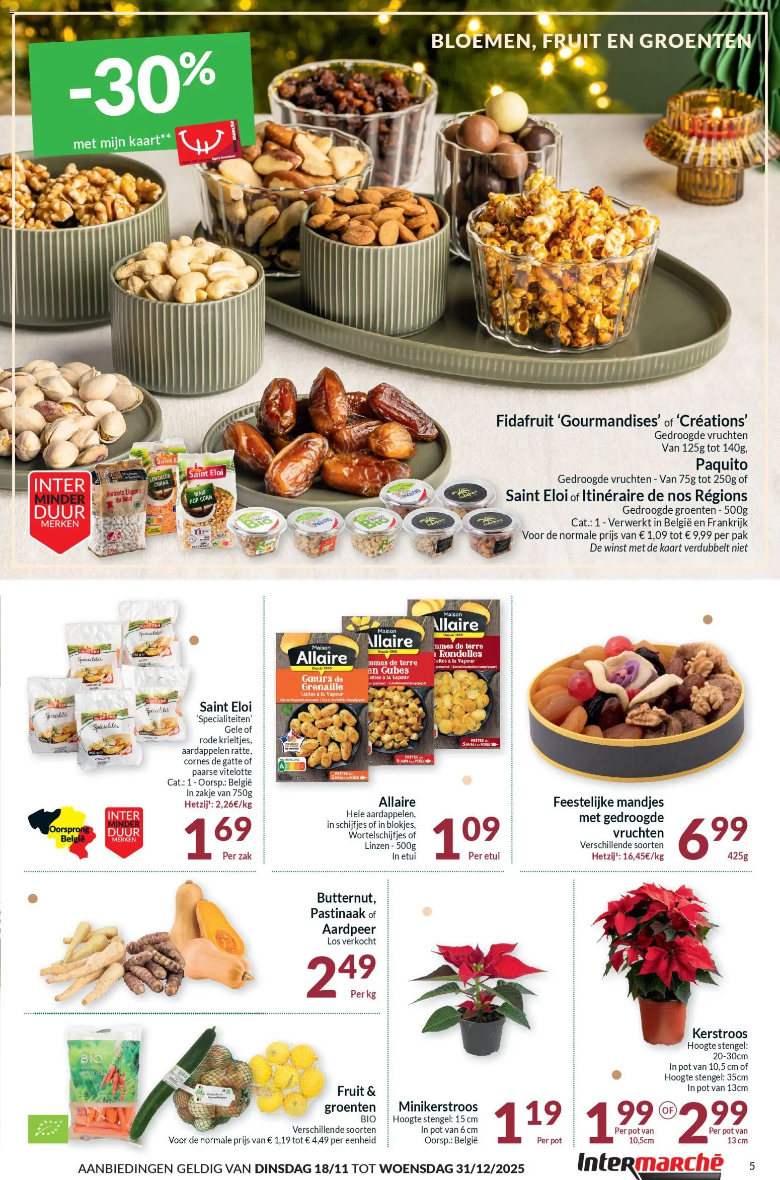 {H1} | Pagina: 5 | Producten: NOS, Groenten, Etui, Kaart