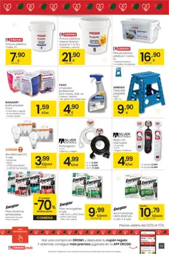 Vista previa Eroski - Ofertón Navidad  válido desde el 27.11.2025 | Página: 63 | Productos: Taburete, Pintura plástica, Bombilla