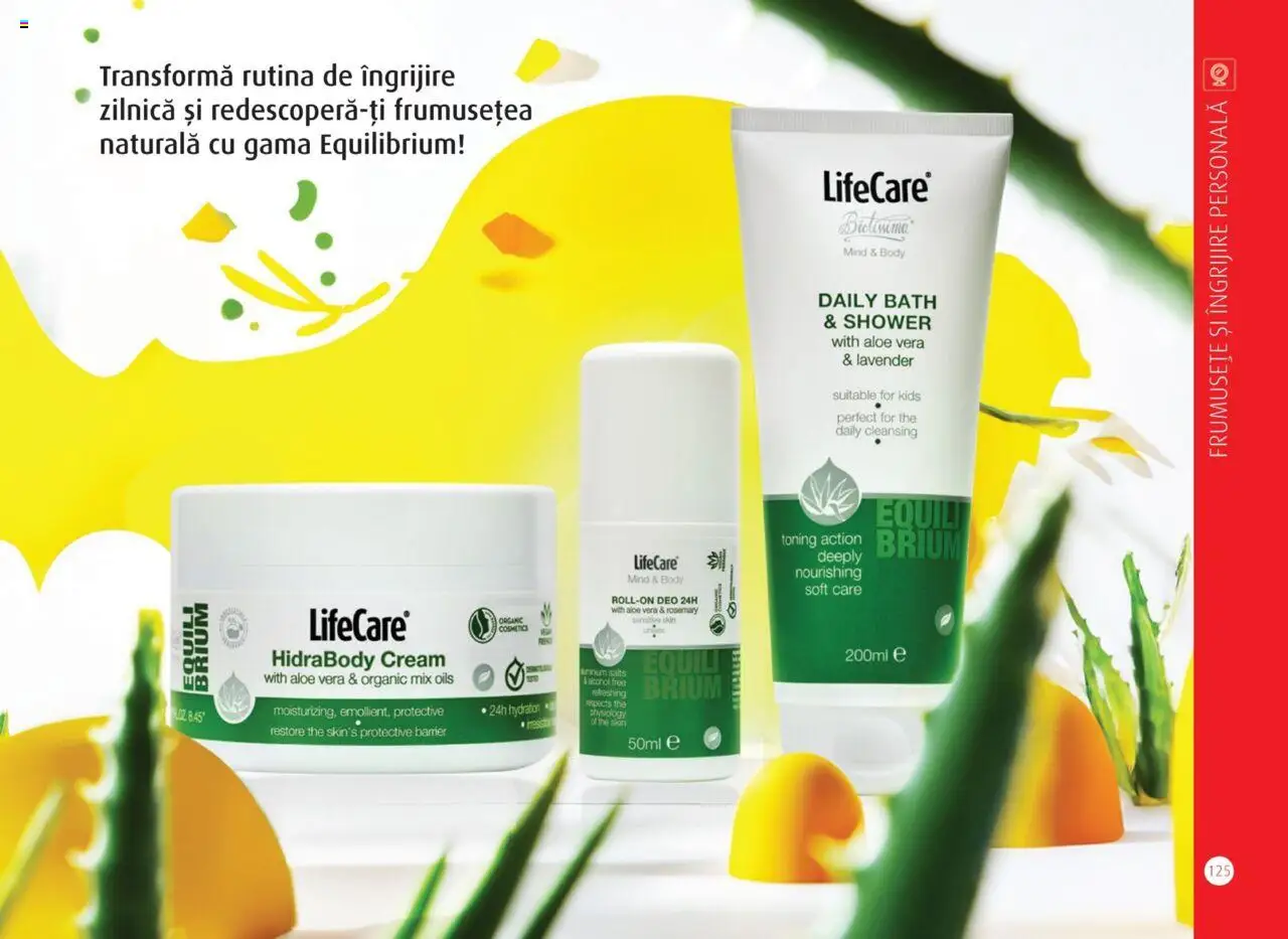 Life Care catalog - Aprilie/Octombrie – valabil de la 01.04.2025 | Pagină: 127 | Produse: Aloe vera, Body