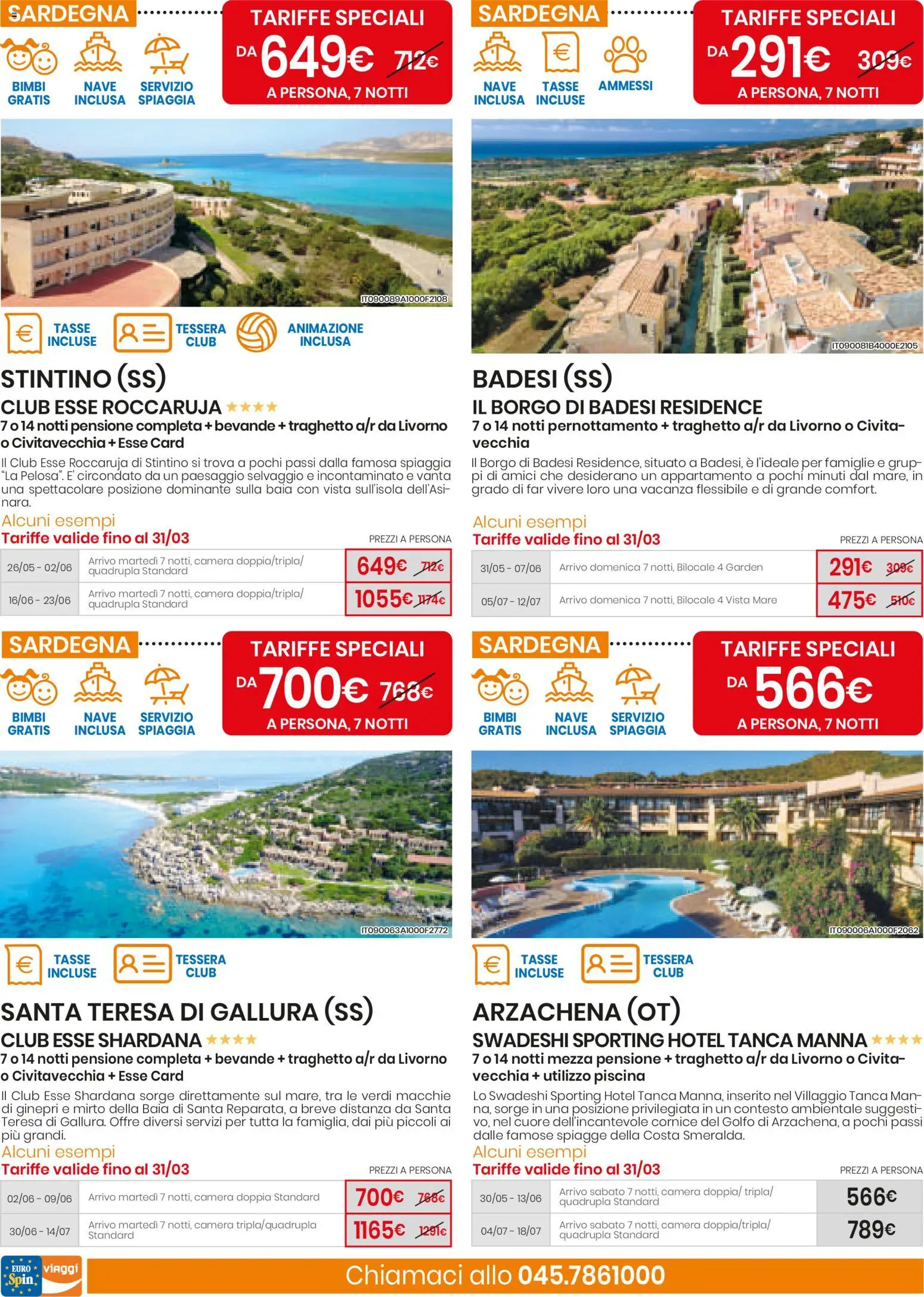 Volantino Eurospin del 11.03.2026 | Pagina: 12 | Prodotti: Piscina